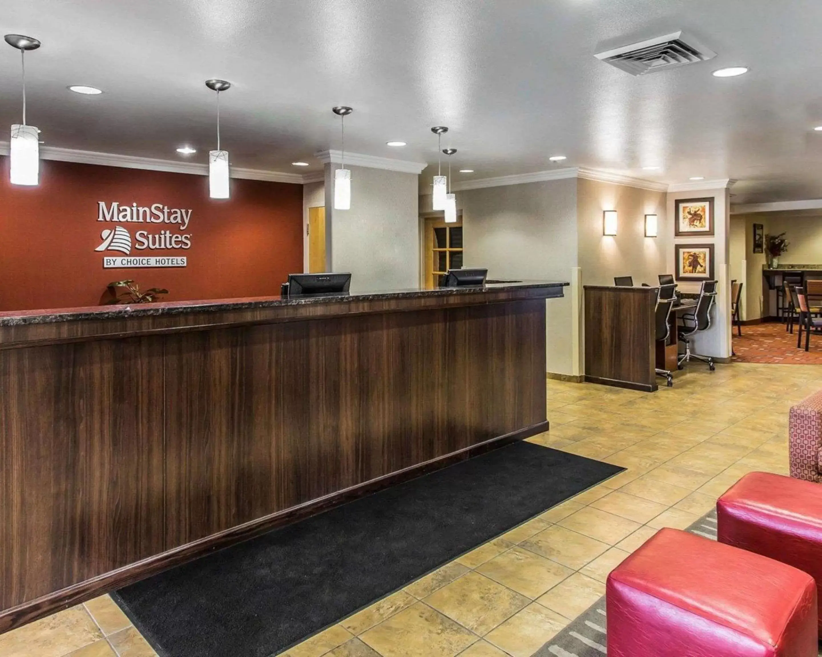 Lobby or reception in MainStay Suites Casper Lobby or reception in MainStay Suites Casper