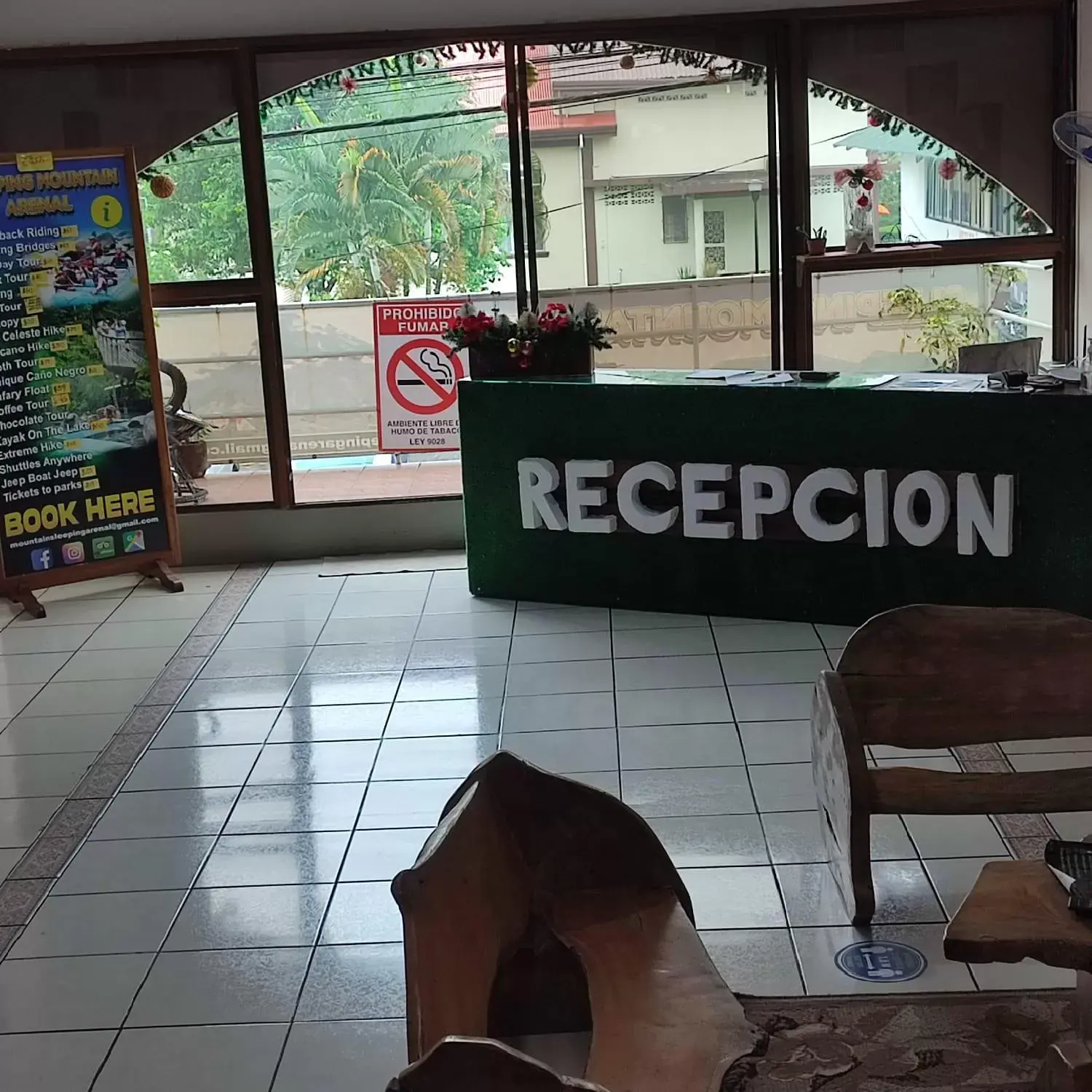 Lobby or reception, Property Logo/Sign in Sleeping Mountain Arenal