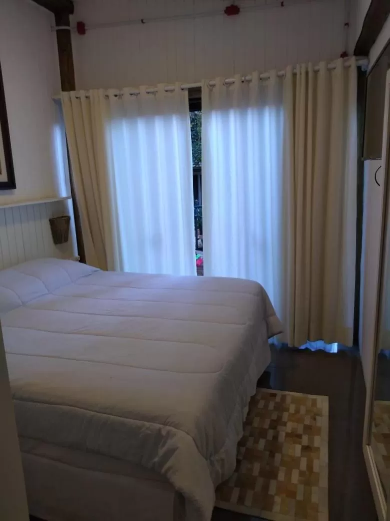 Bed in Pousada Canto da Vigia