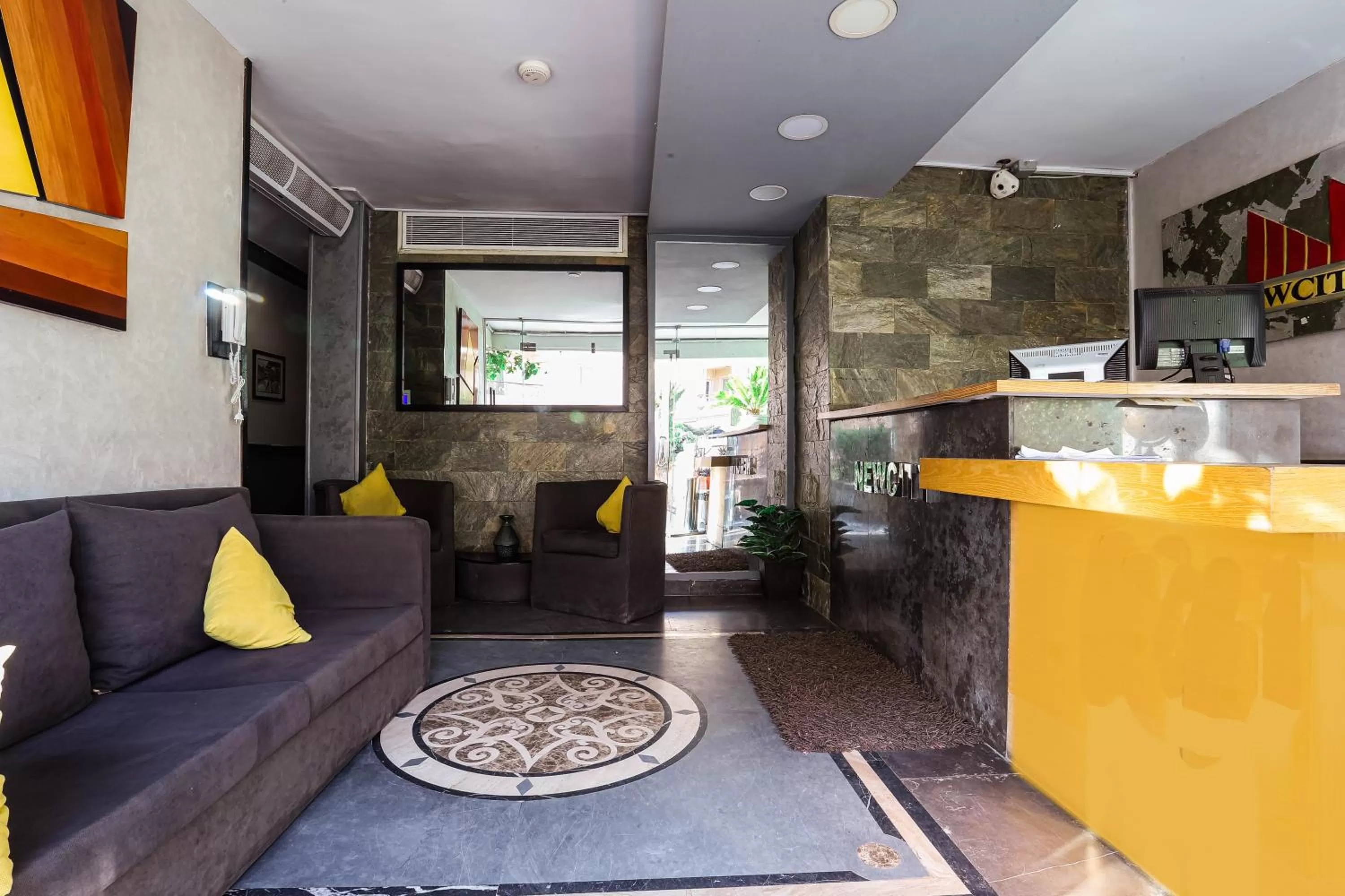 Lobby or reception in NewCity Hotel & Suites