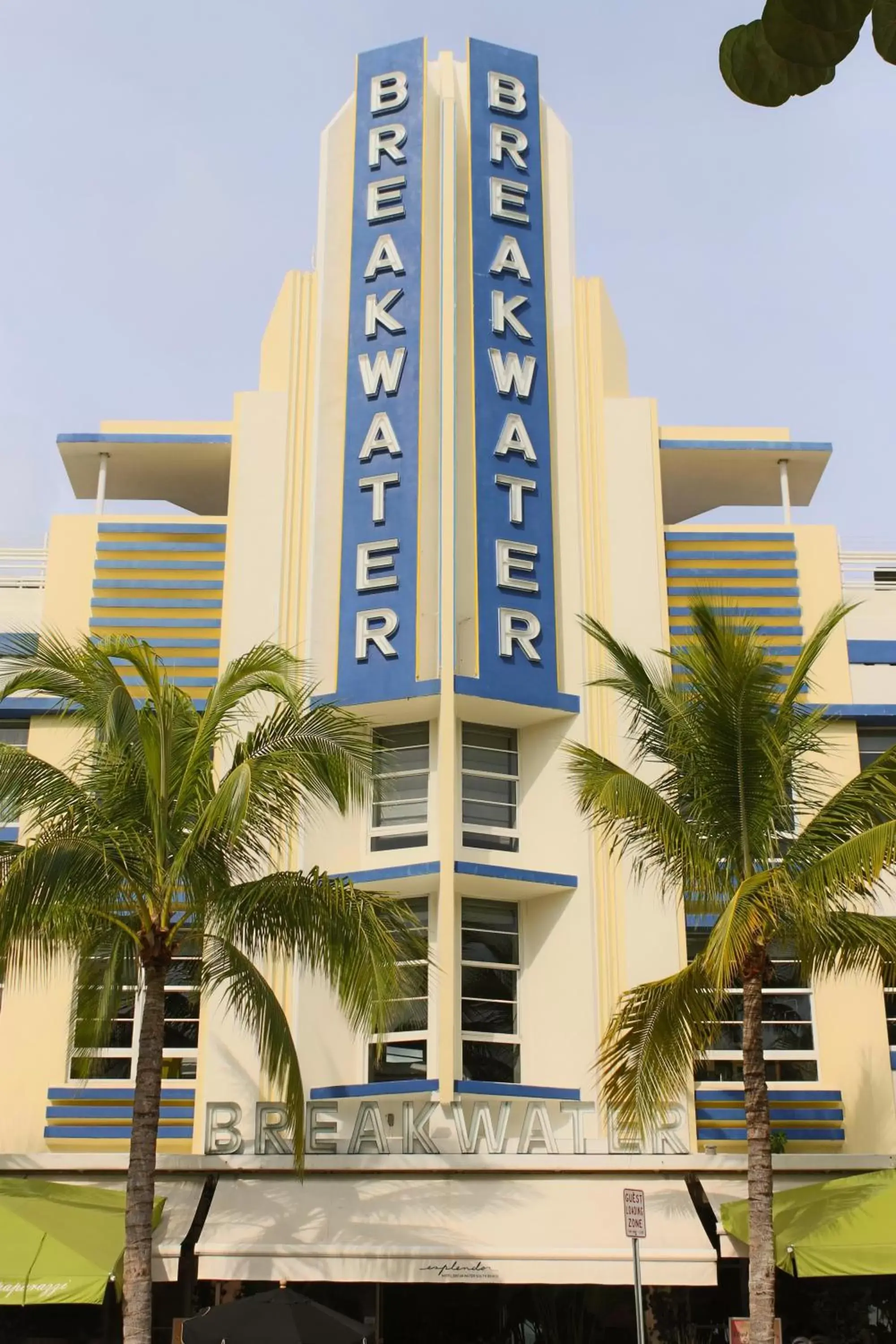 Facade/entrance, Property Building in Hotel Breakwater South Beach