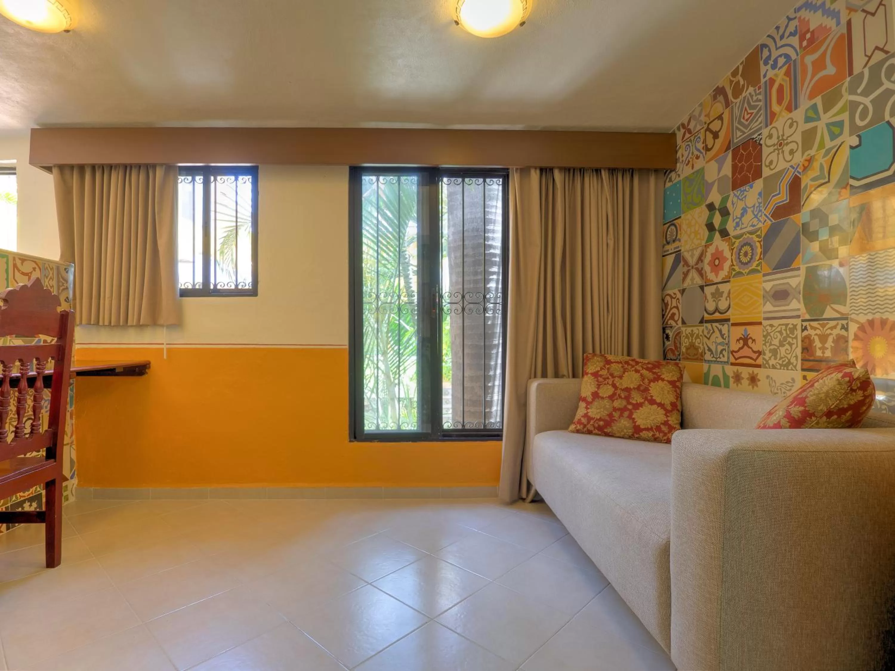 Seating Area in Hotel Luz en Yucatan