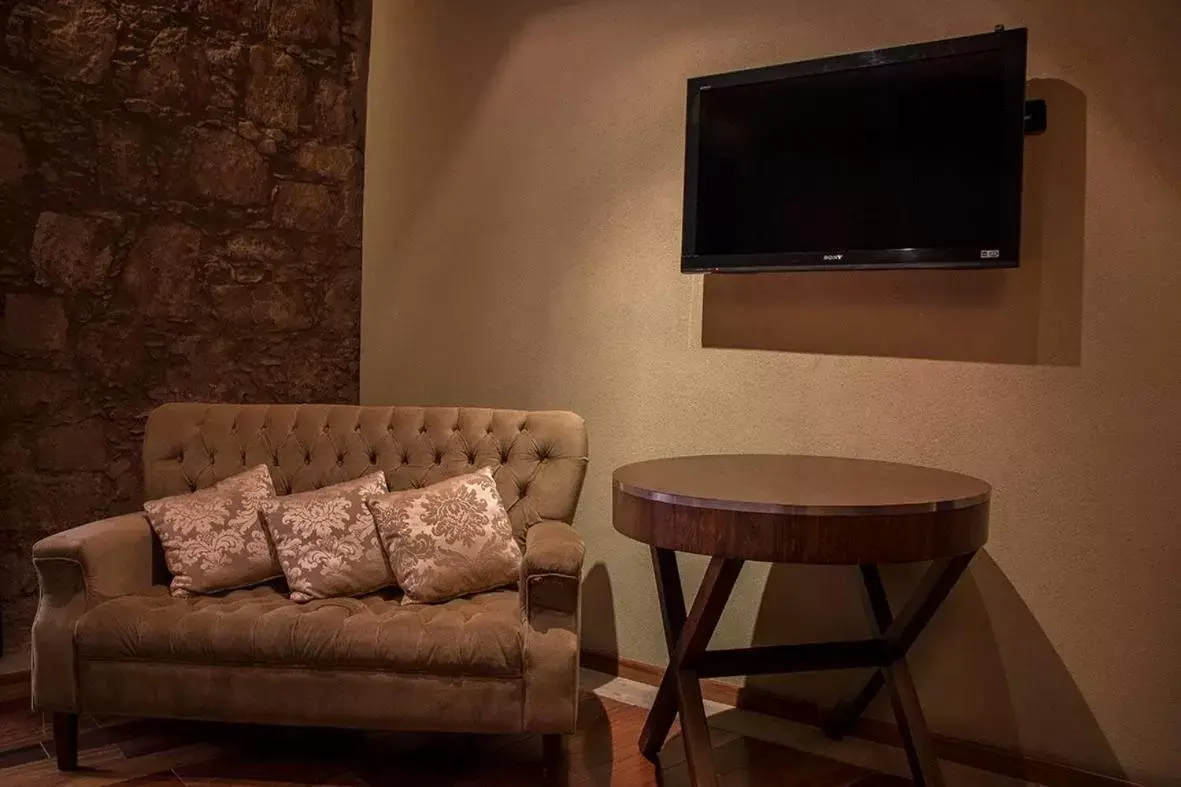 Decorative detail, Seating Area in Hotel Boutique Casa Madero