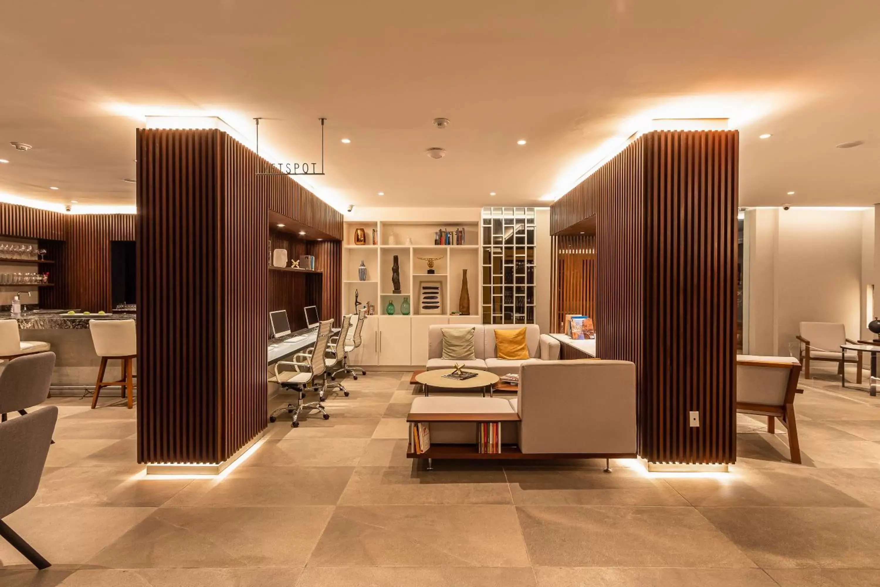 Living room in Ontico Urban Design Hotel Living room in Ontico Urban Design Hotel