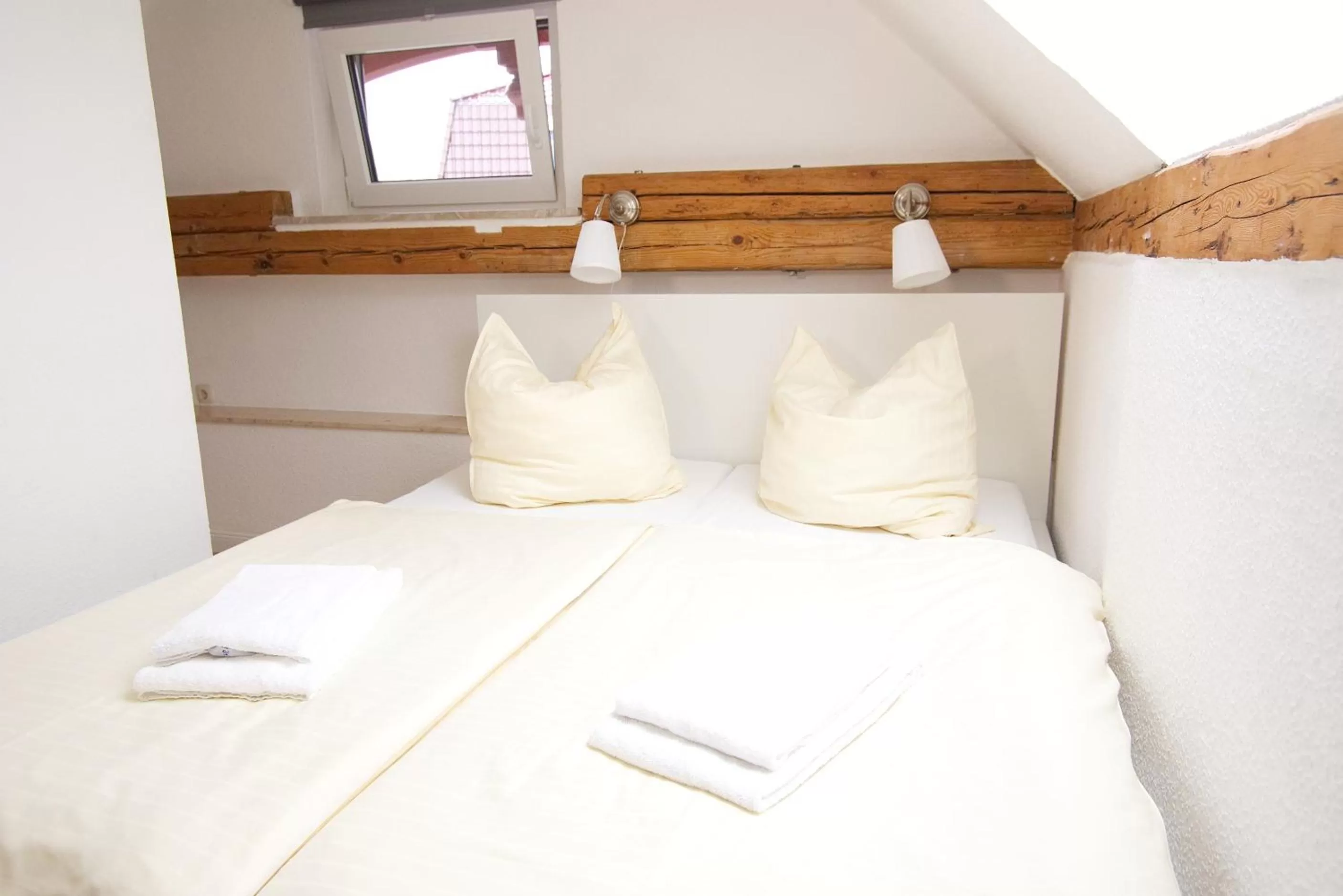 Bed in Pfannkuchenhaus Fehmarn
