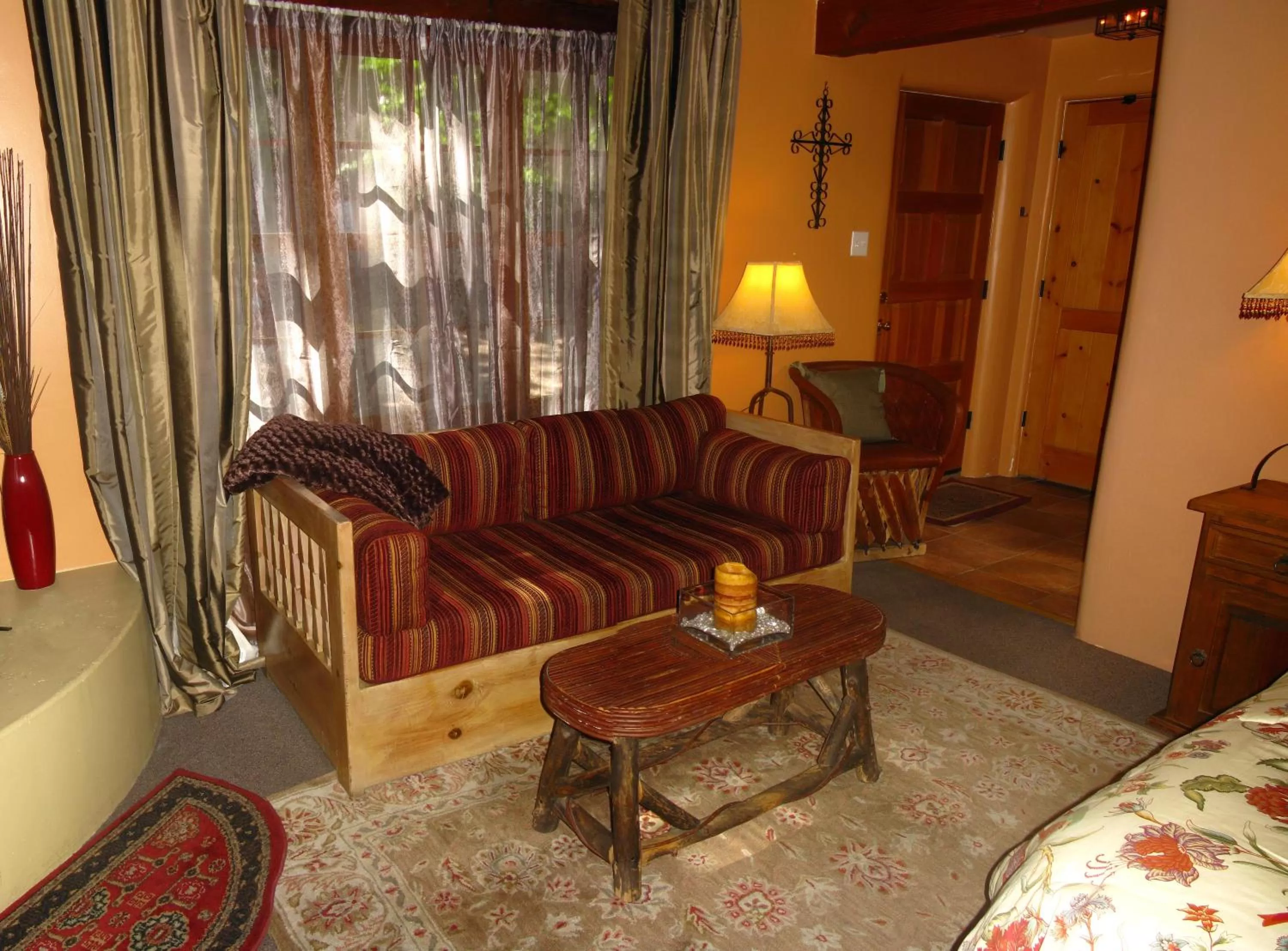 Seating Area in Casa de Tres Lunas/House of Three Moons