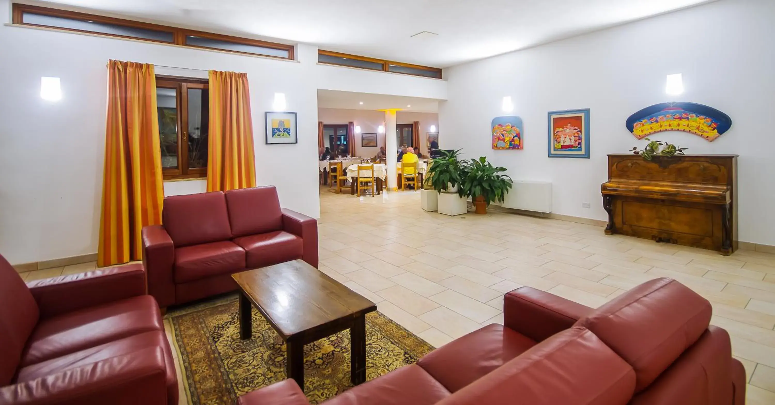 Restaurant/places to eat, Lobby/Reception in Hotel Il Querceto