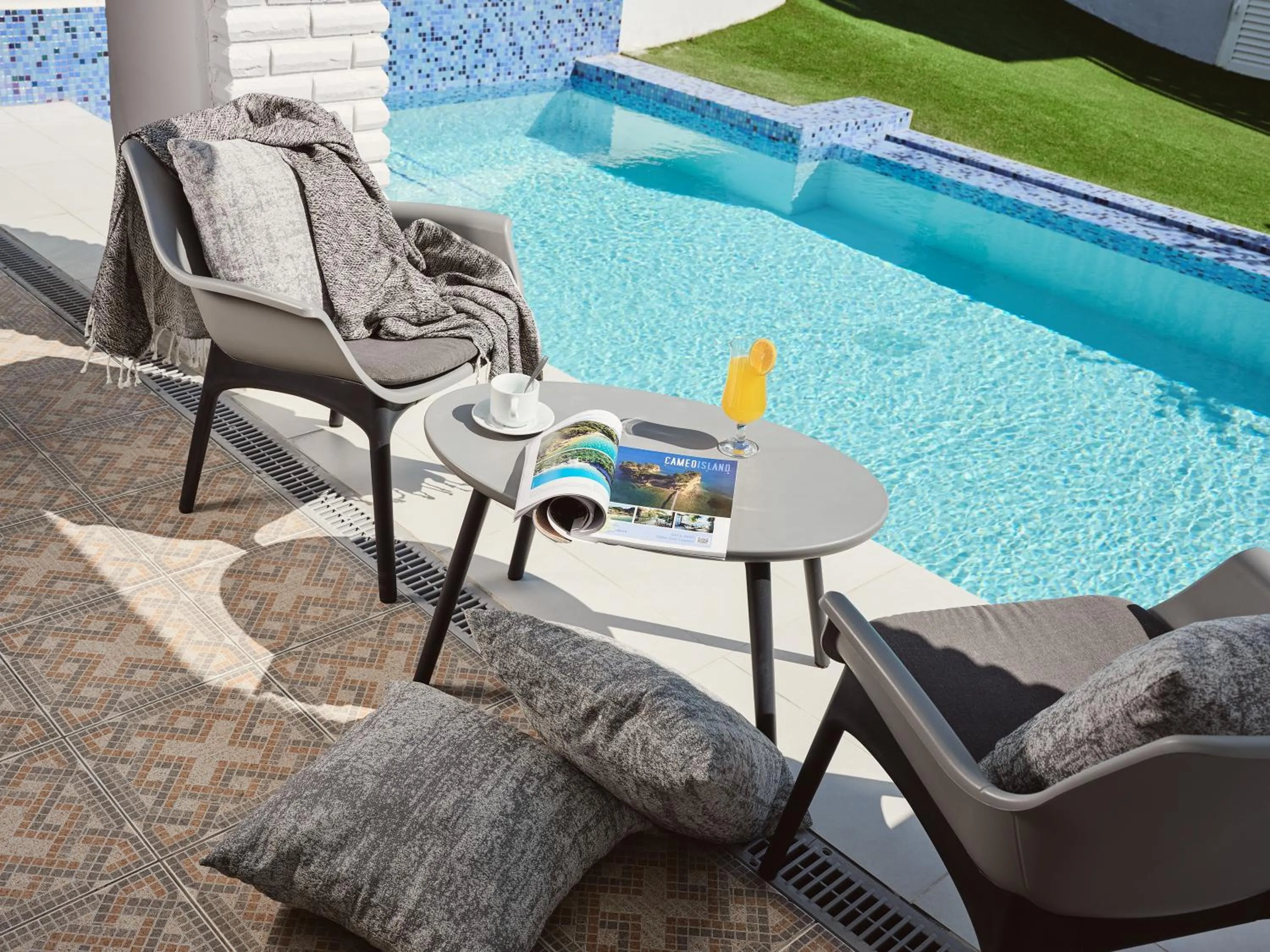 Patio in Meandros Boutique & Spa Hotel - Adults Only