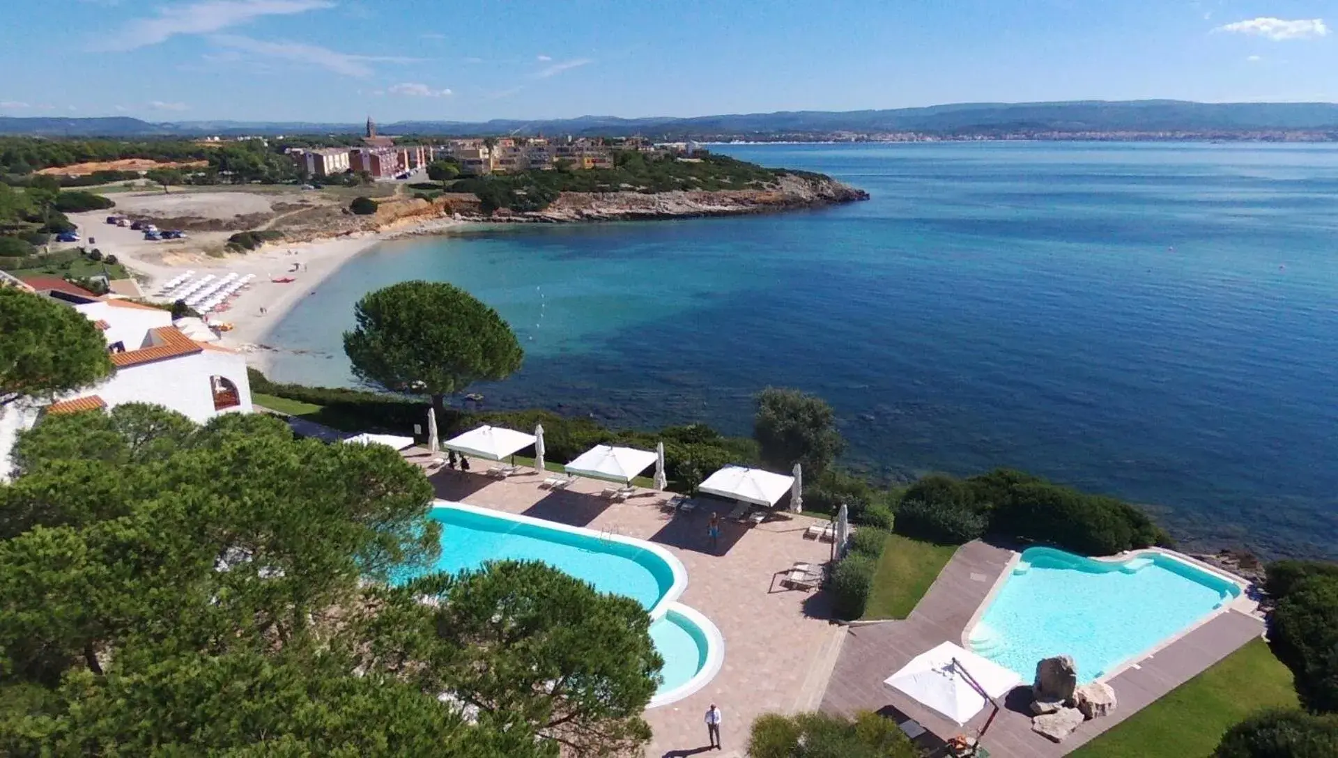 Beach, Pool View in Hotel Punta Negra