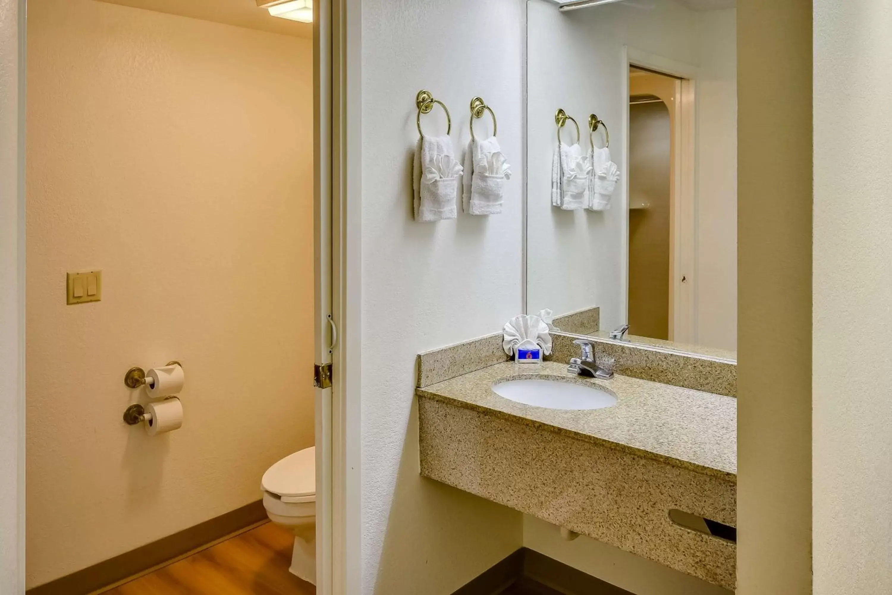 Toilet, Bathroom in Motel 6-Katy, TX - Houston