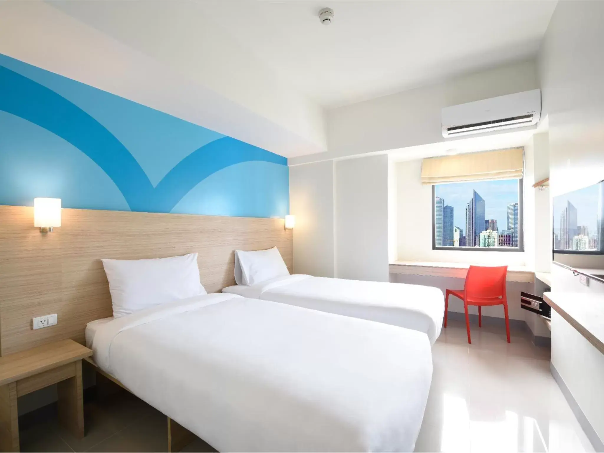Bedroom, Bed in Hop Inn Hotel Tomas Morato Quezon City