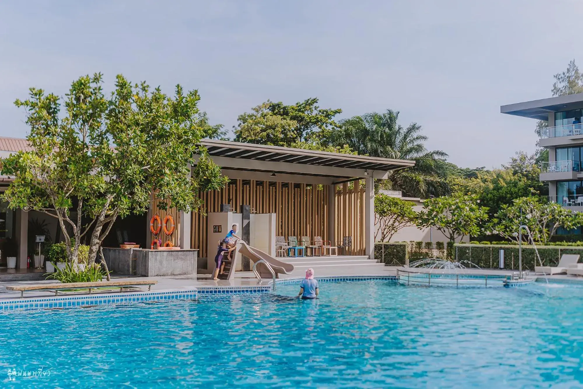 Pool view, Swimming Pool in Sand Dunes Chaolao Beach Resort