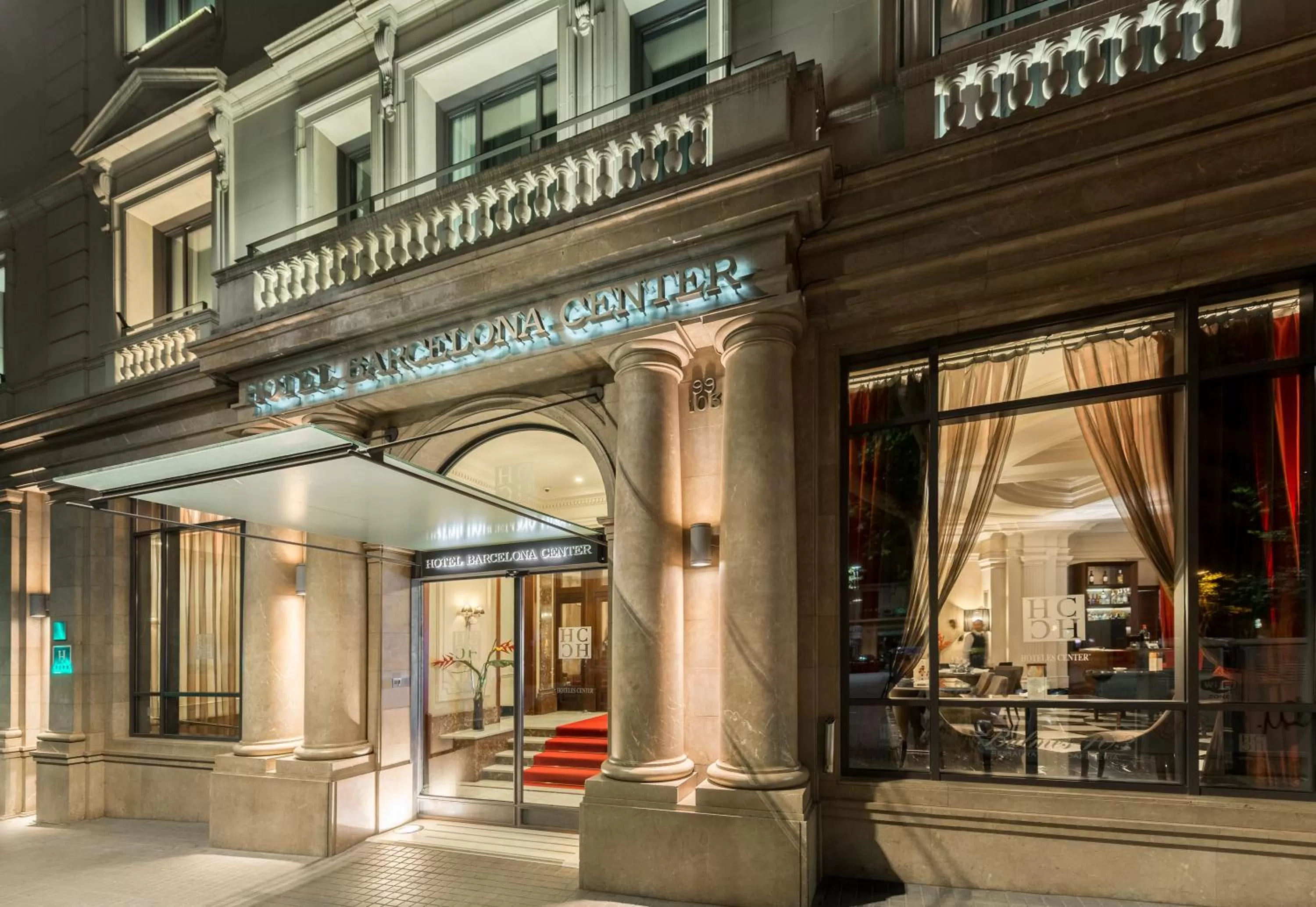 Property building in Hotel Barcelona Center