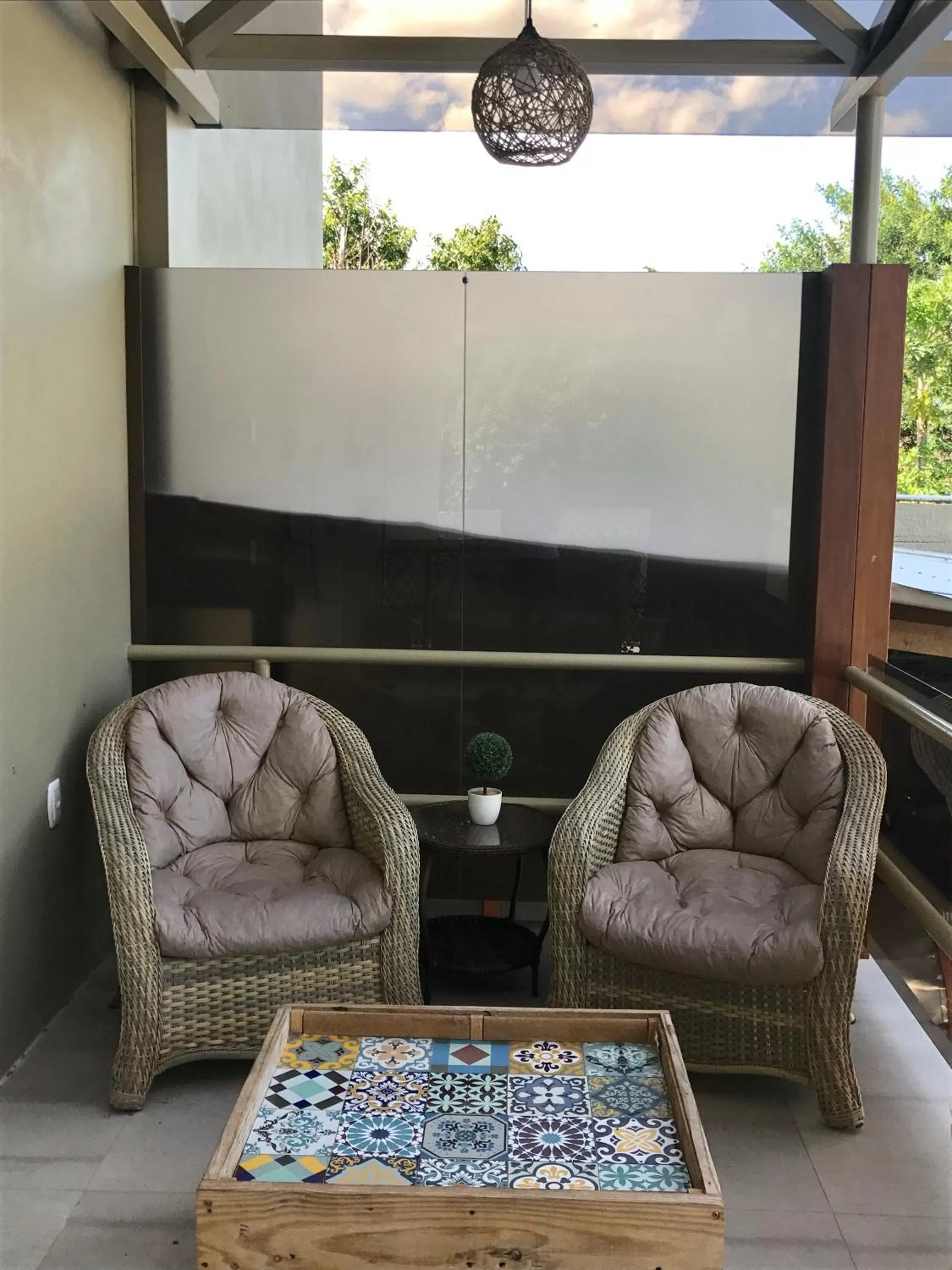Balcony/Terrace, Seating Area in Hotel Ibicui