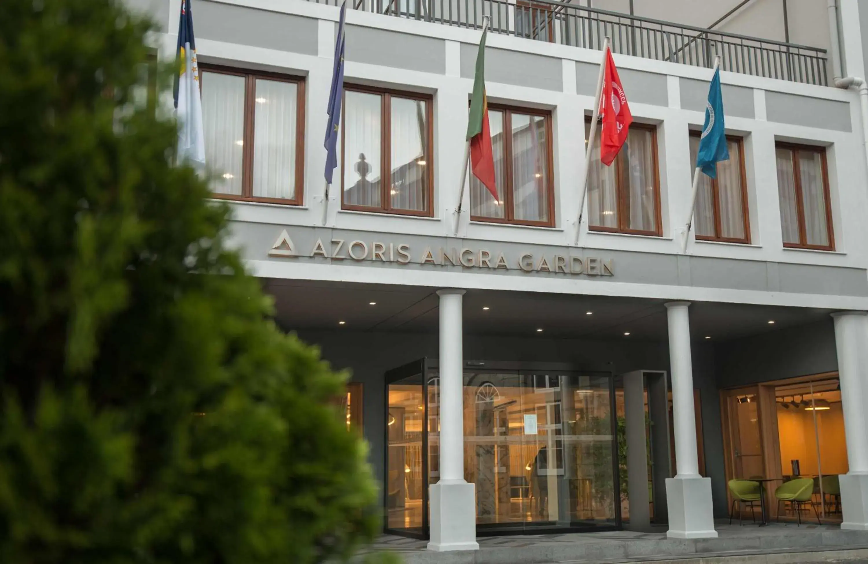 Facade/entrance in Azoris Angra Garden – Plaza Hotel