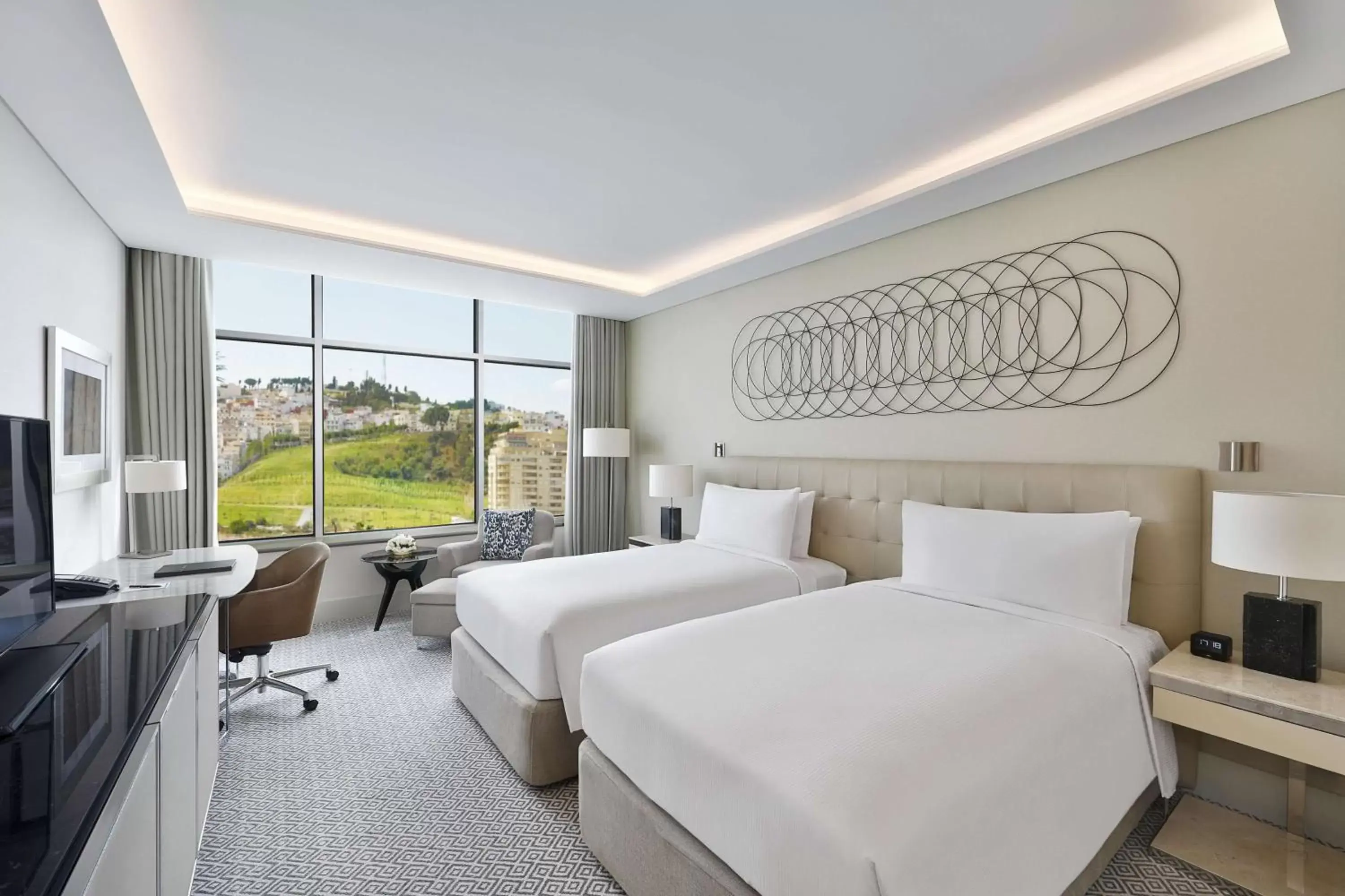 Bedroom in Hilton Tanger City Center Hotel & Residences