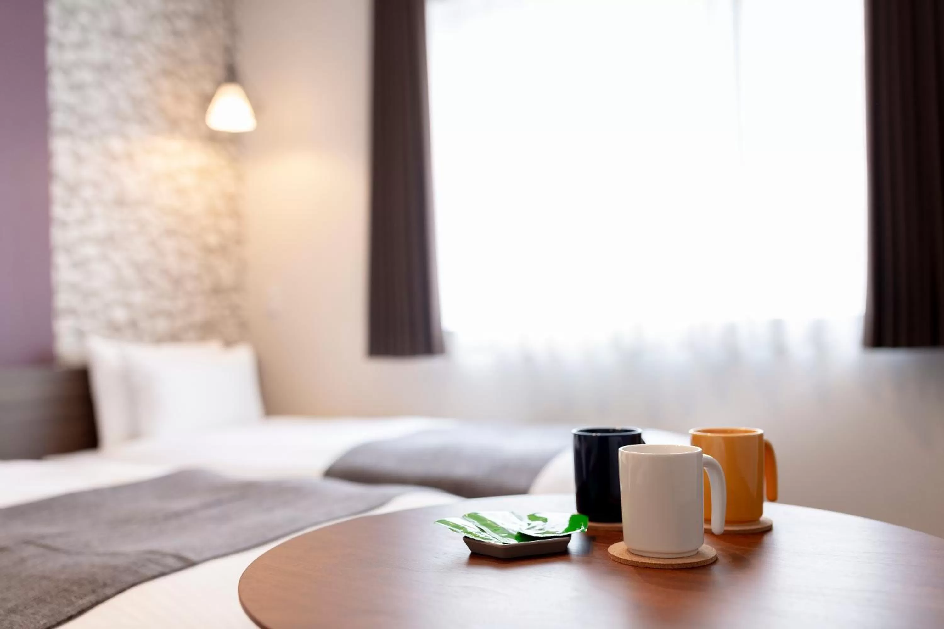 Decorative detail, Bed in M's Hotel Gojo Naginatagiri