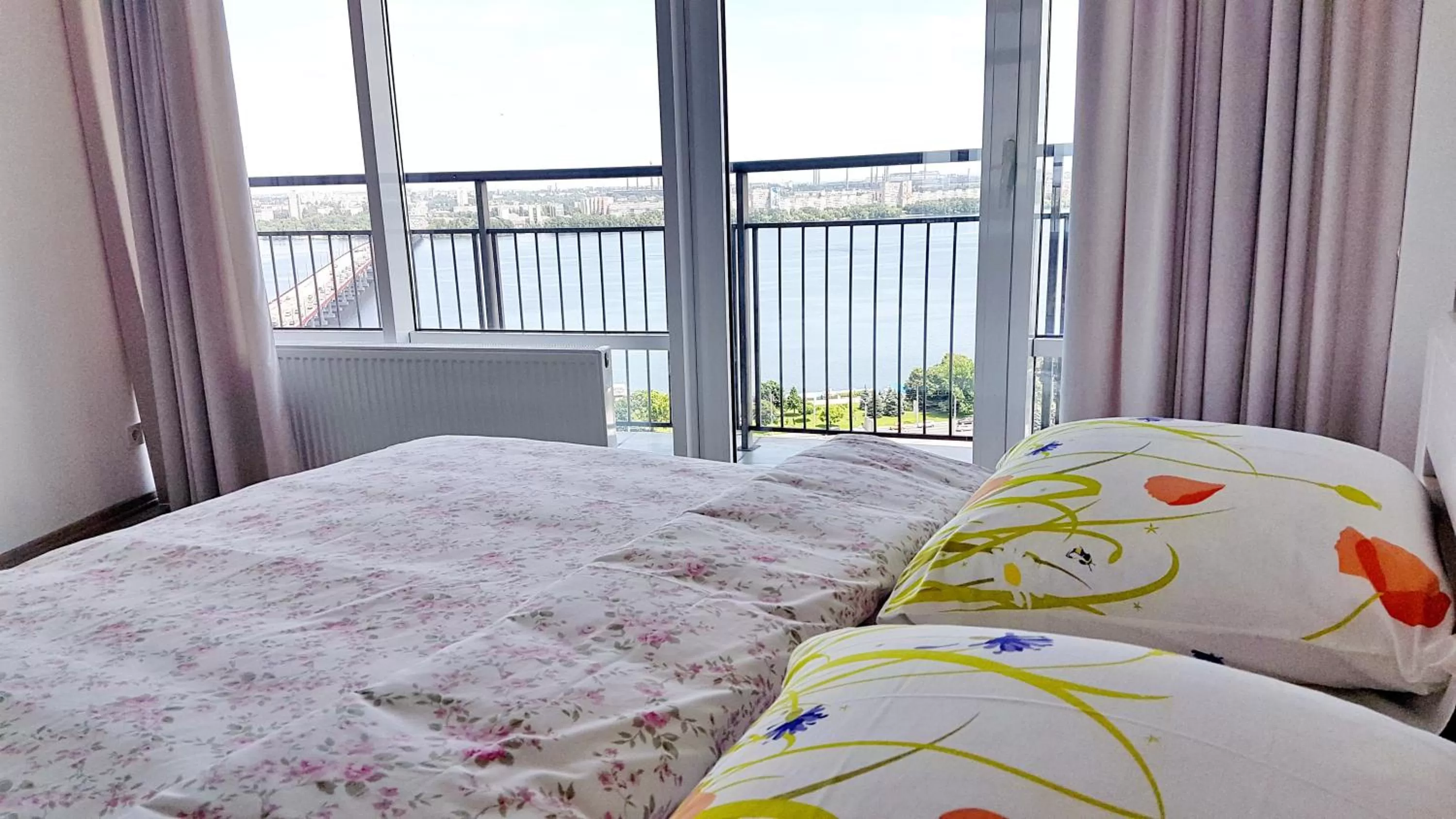 Bed in Most City Apart-Hotel