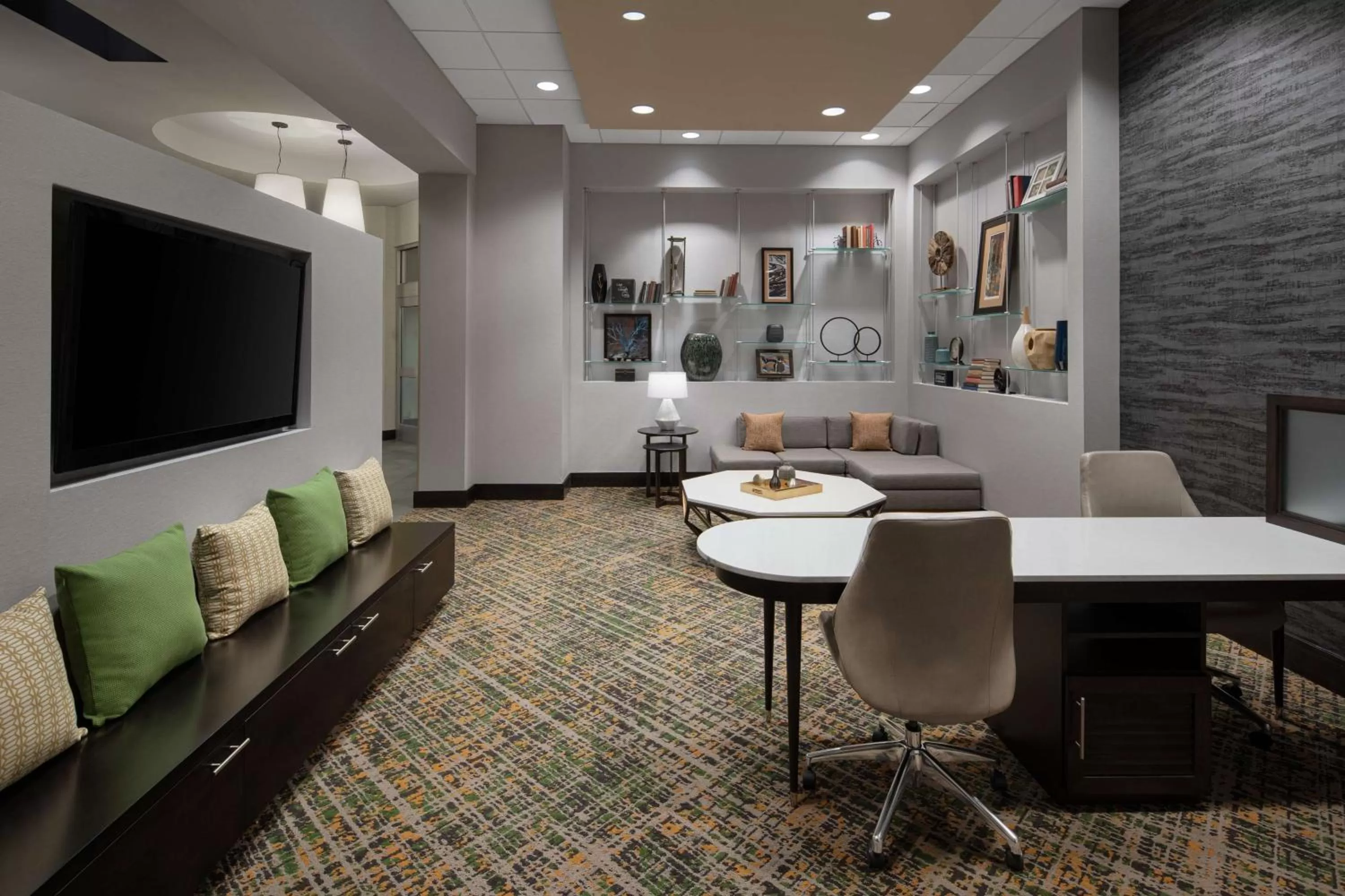 Lobby or reception in Homewood Suites Springfield