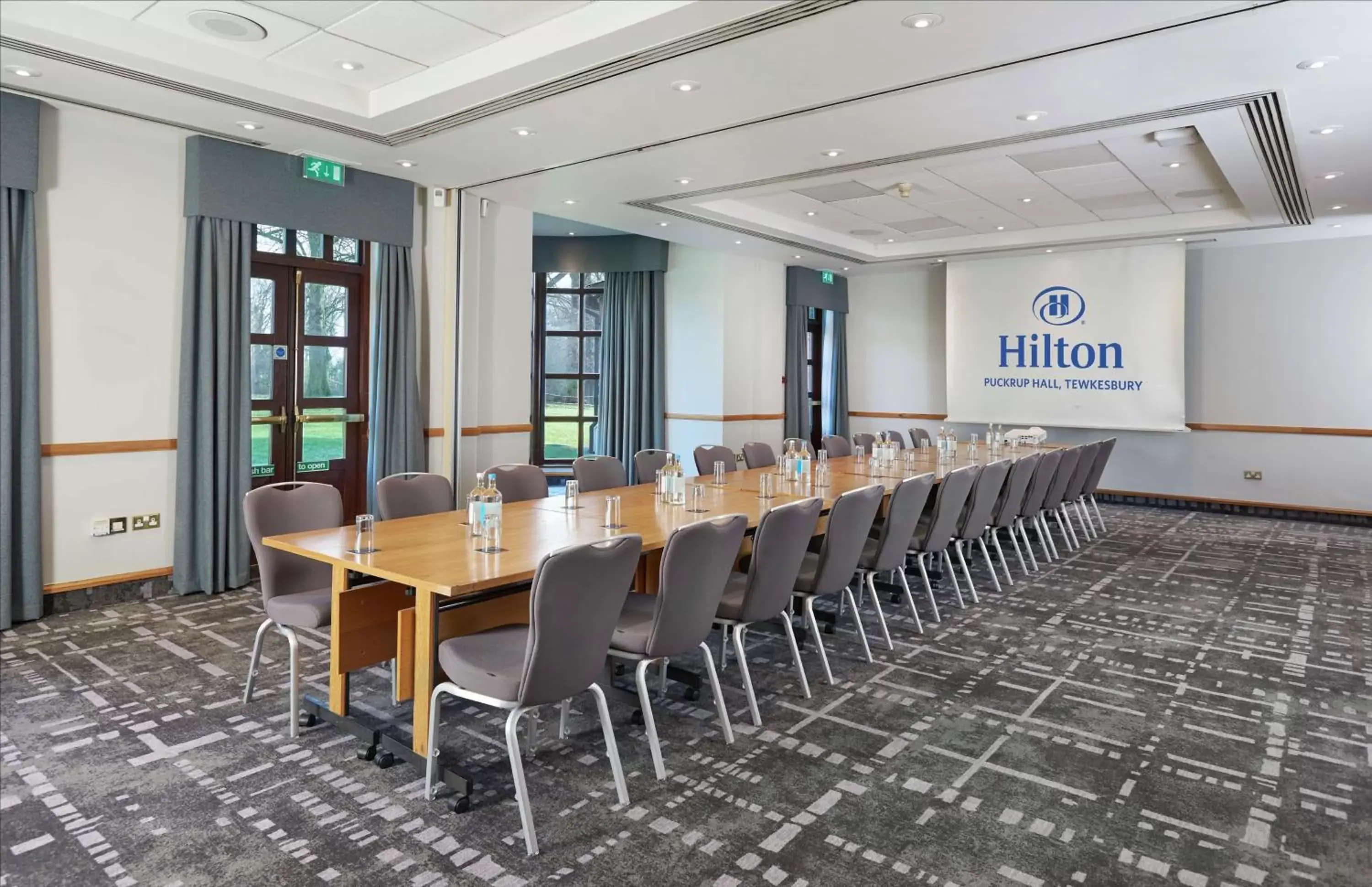 Meeting/conference room in Hilton Puckrup Hall, Tewkesbury