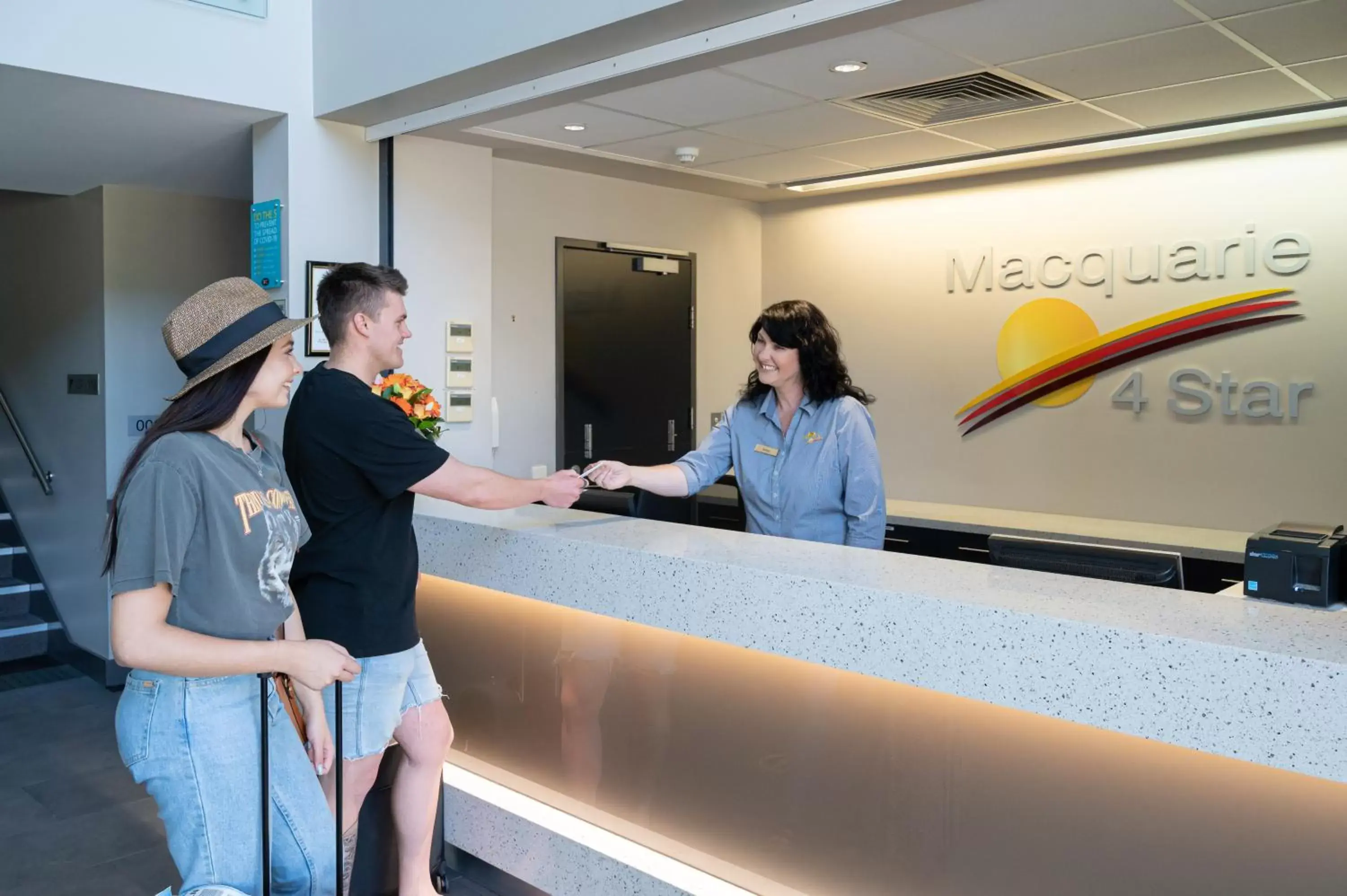 Lobby or reception in Macquarie 4 Star