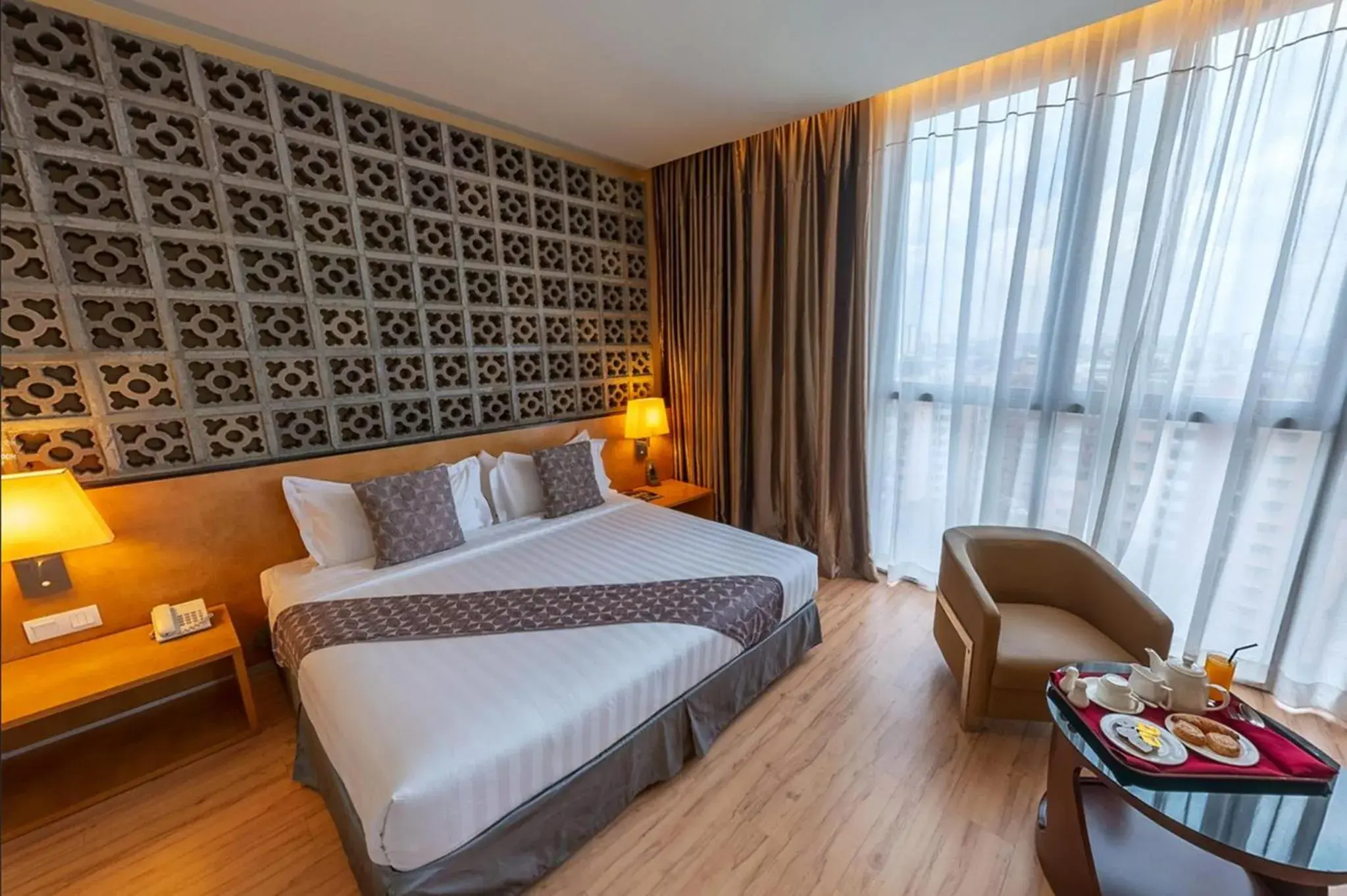 Bed in Vivatel Kuala Lumpur