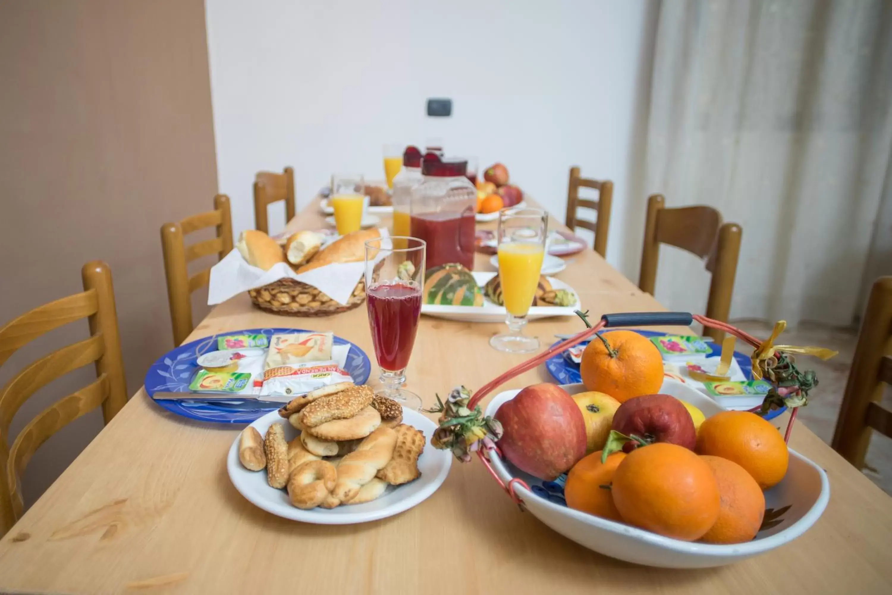 Italian breakfast in B&B Kolymbetra