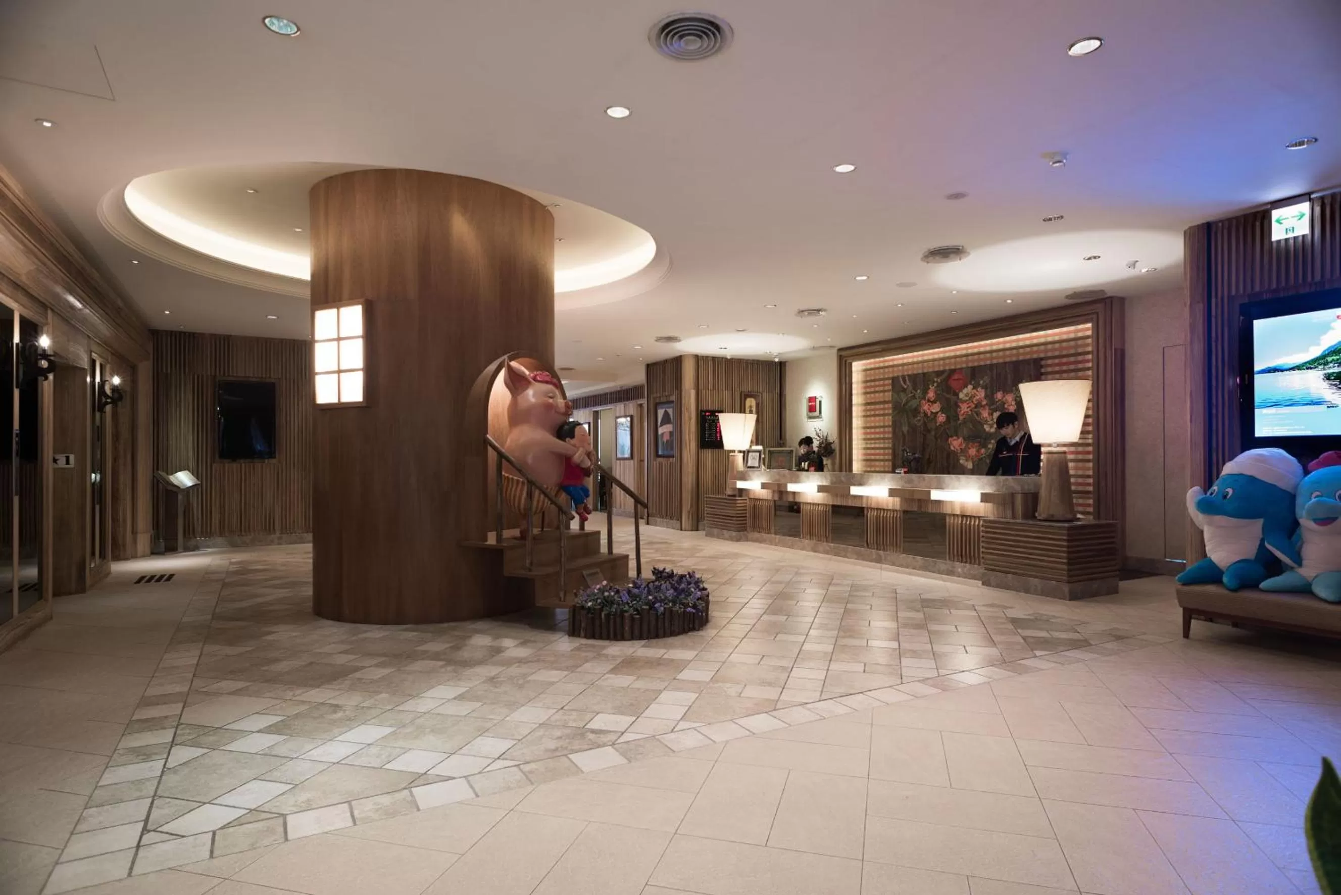 Lobby or reception in Chateau de Chine Hotel Hualien