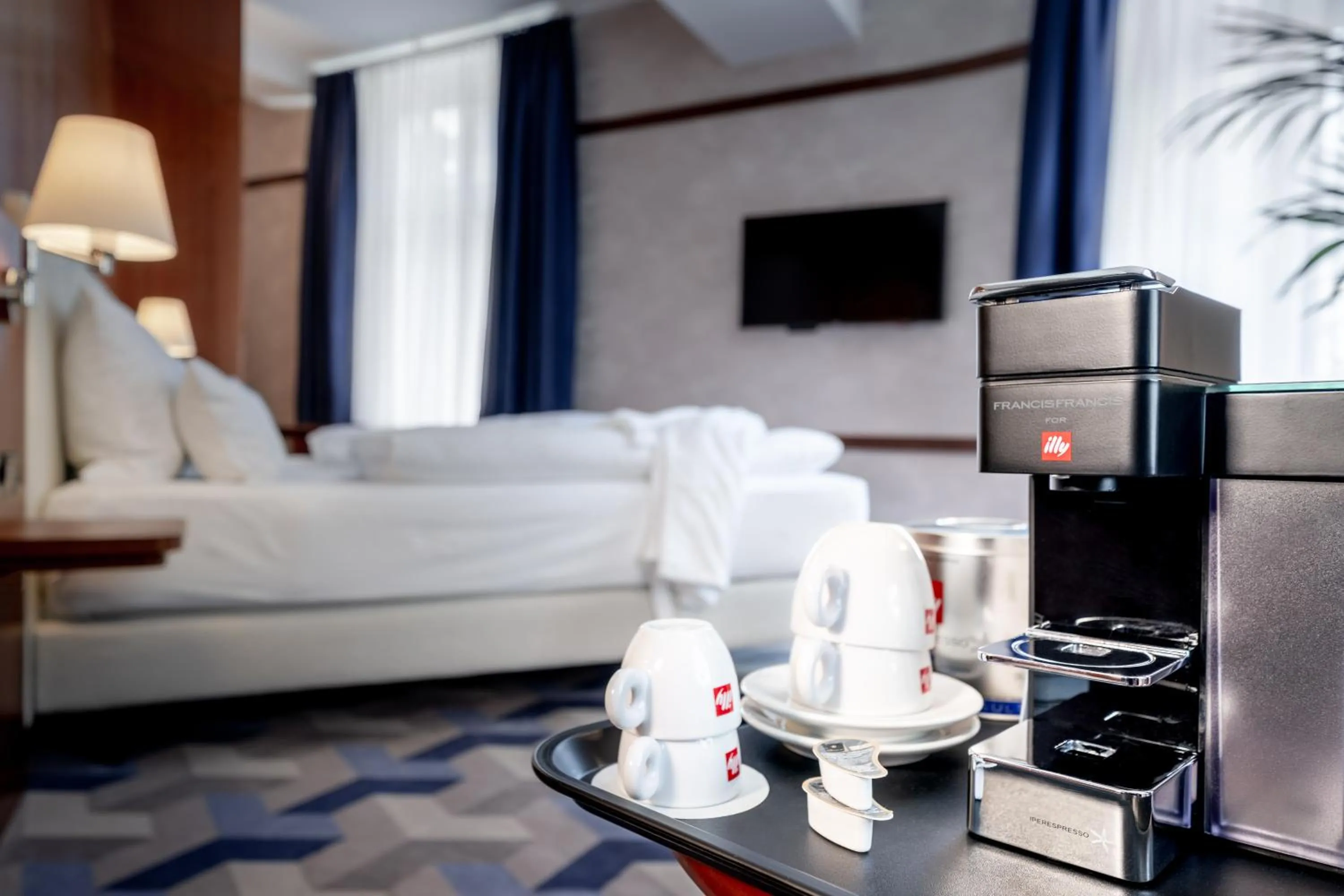 Coffee/tea facilities in Seaside Park Hotel Leipzig