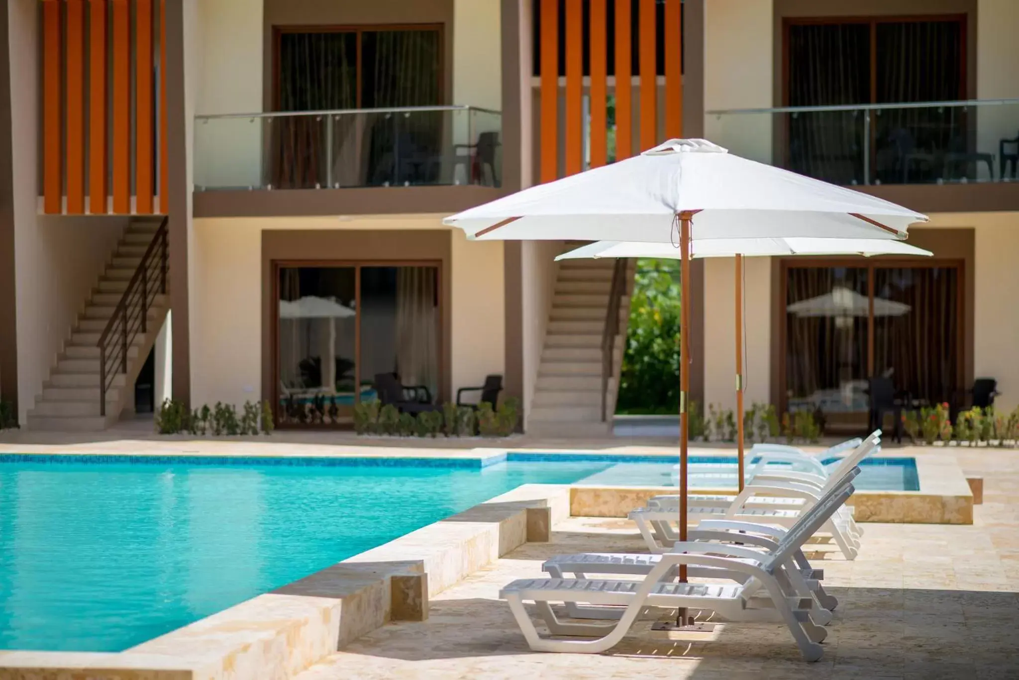 Facade/entrance, Swimming Pool in Caribbean Diamond Boutique Hotel