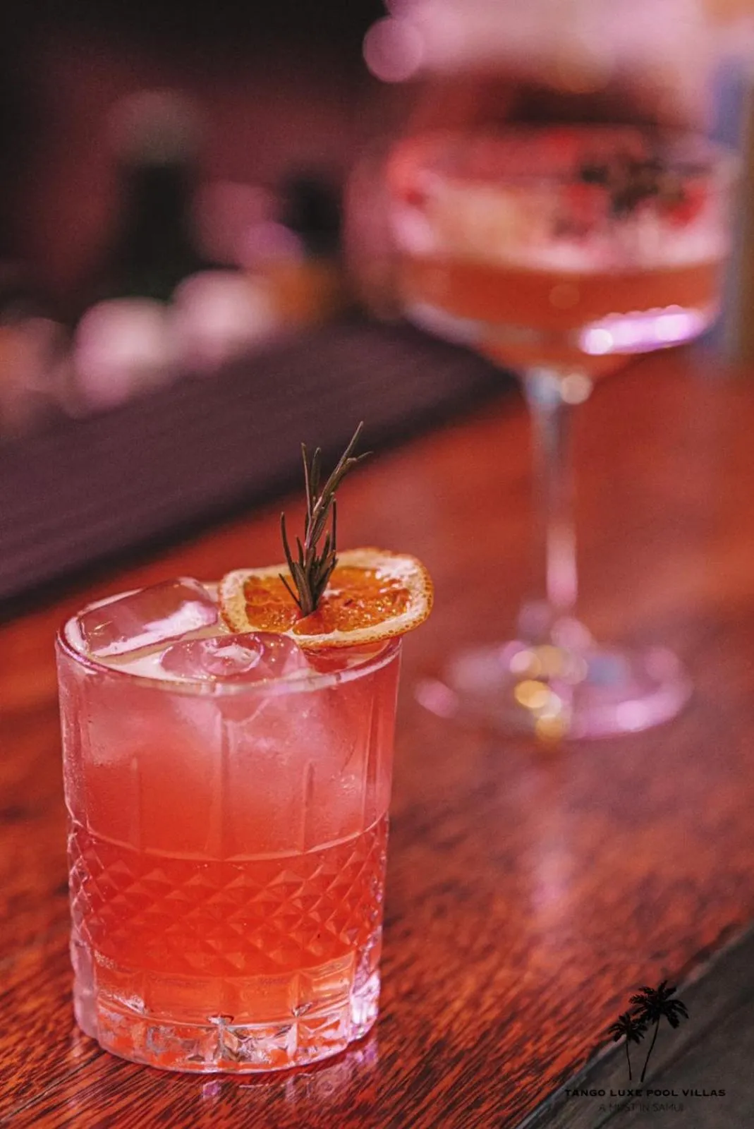 Food and drinks in Tango Luxe Beach Villa, Koh Samui