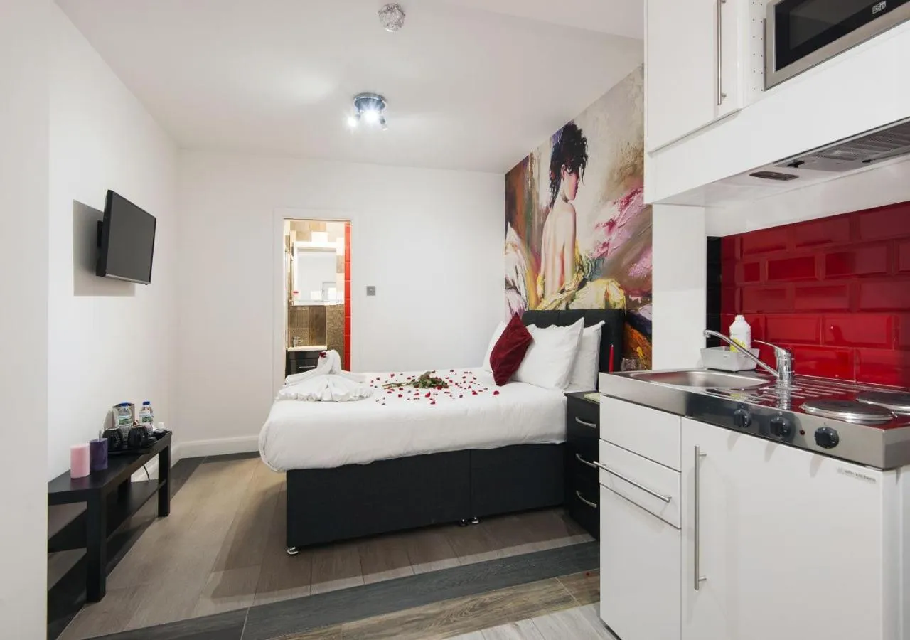 Bed in Wembley Park Hotel