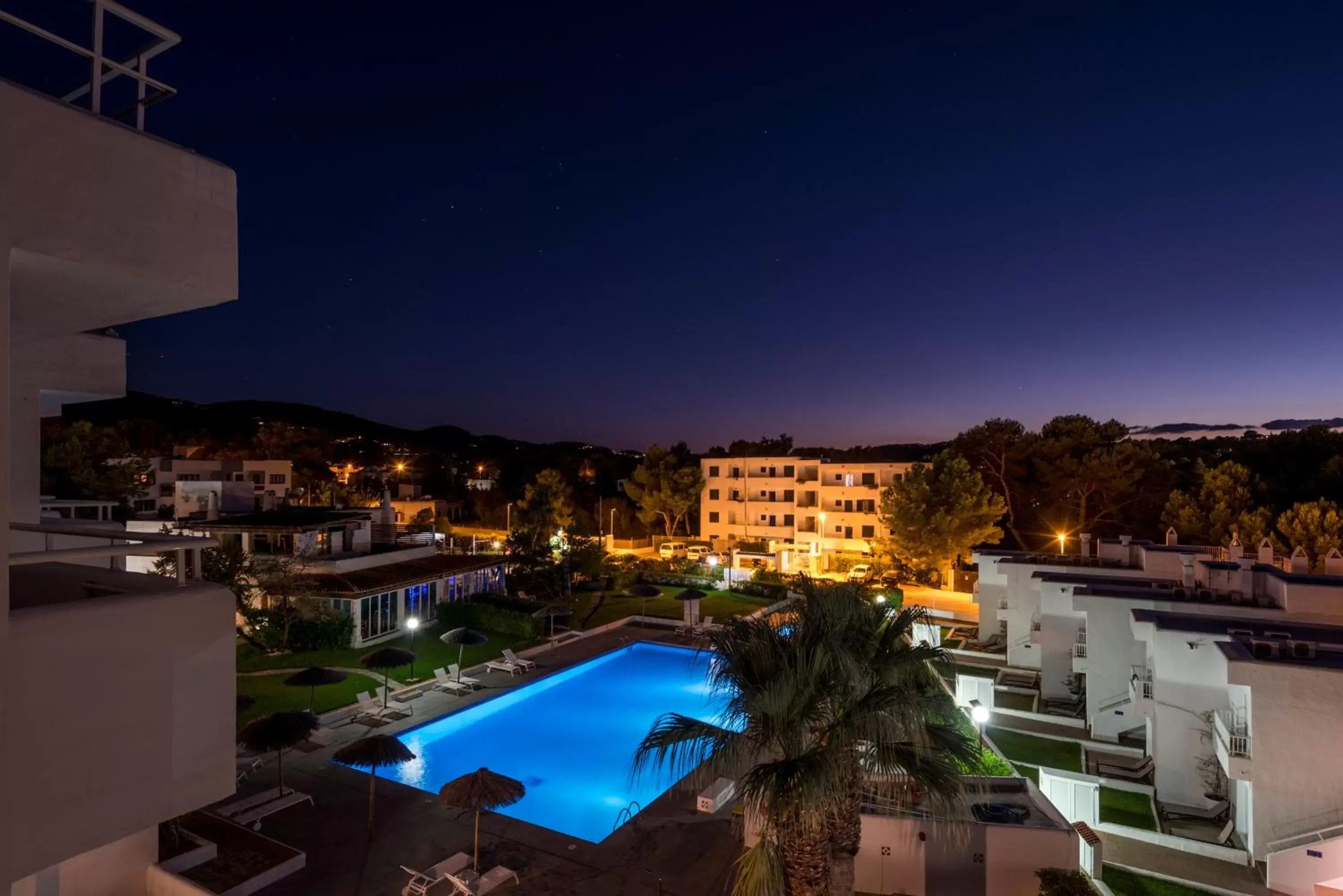Night, Pool View in Camelina Suites - Formerly Torrent Bay