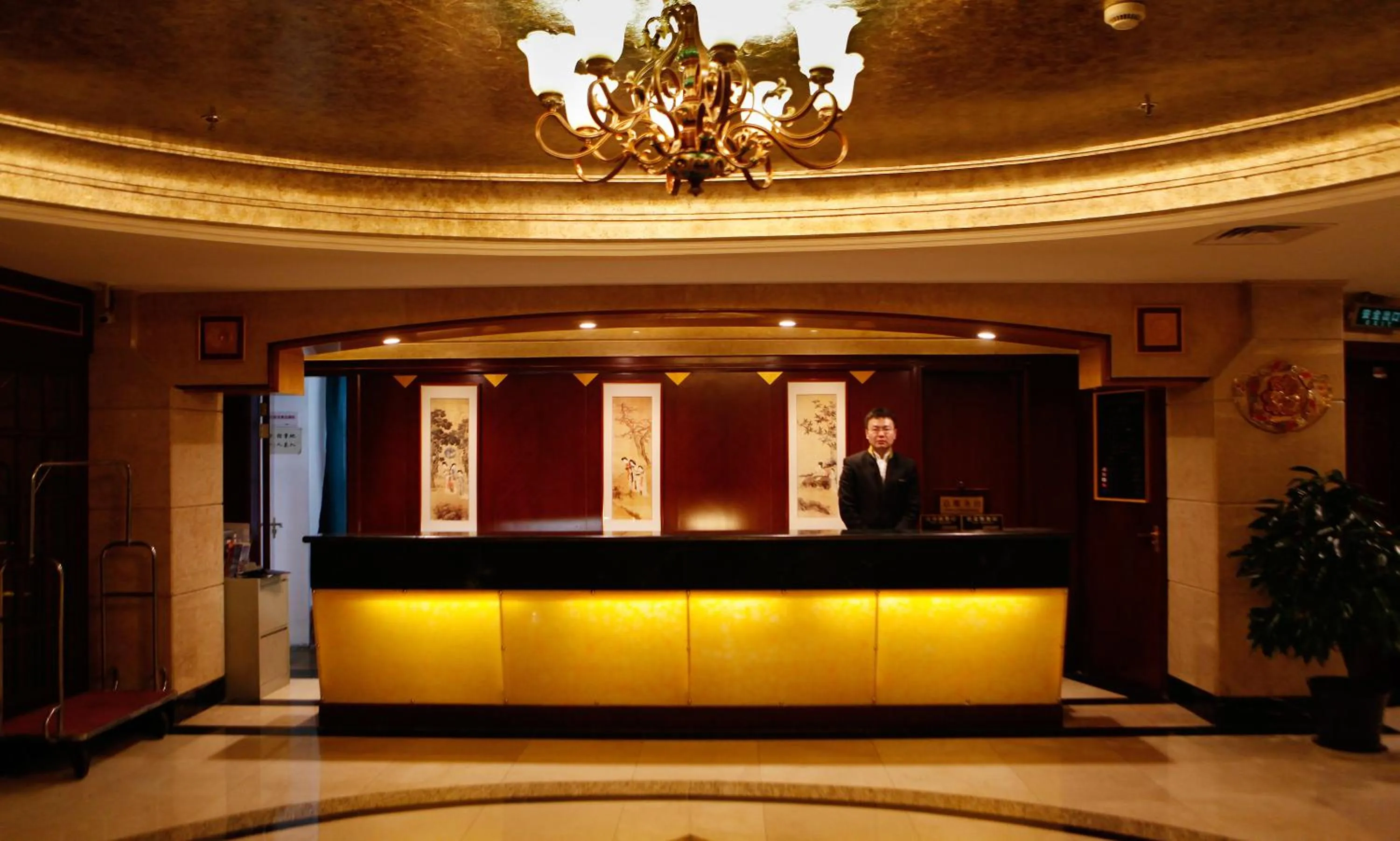 Lobby or reception in Seventh Heaven Hotel