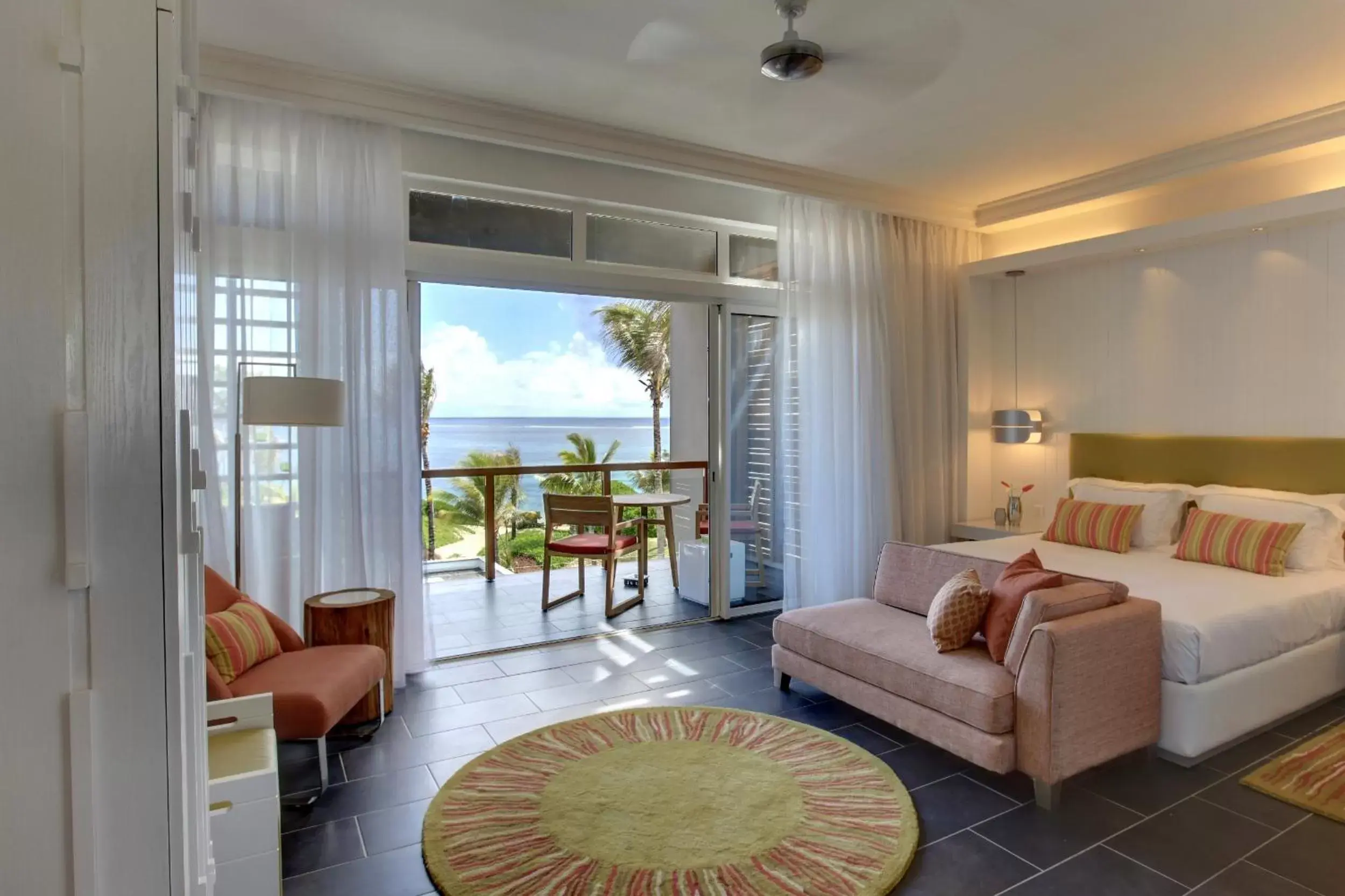 Balcony/Terrace, Seating Area in Long Beach Mauritius