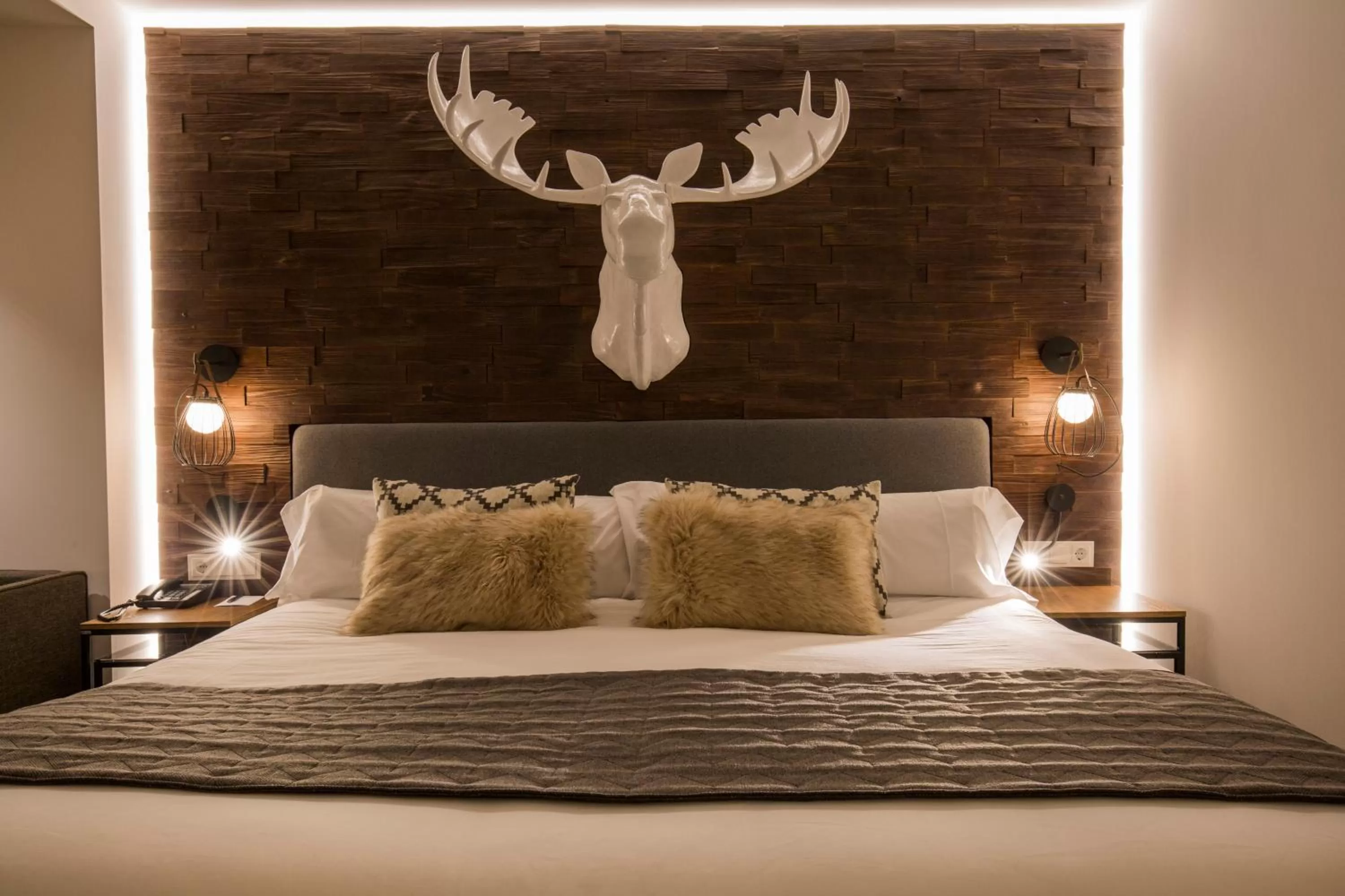 Decorative detail, Bed in Yomo Centric