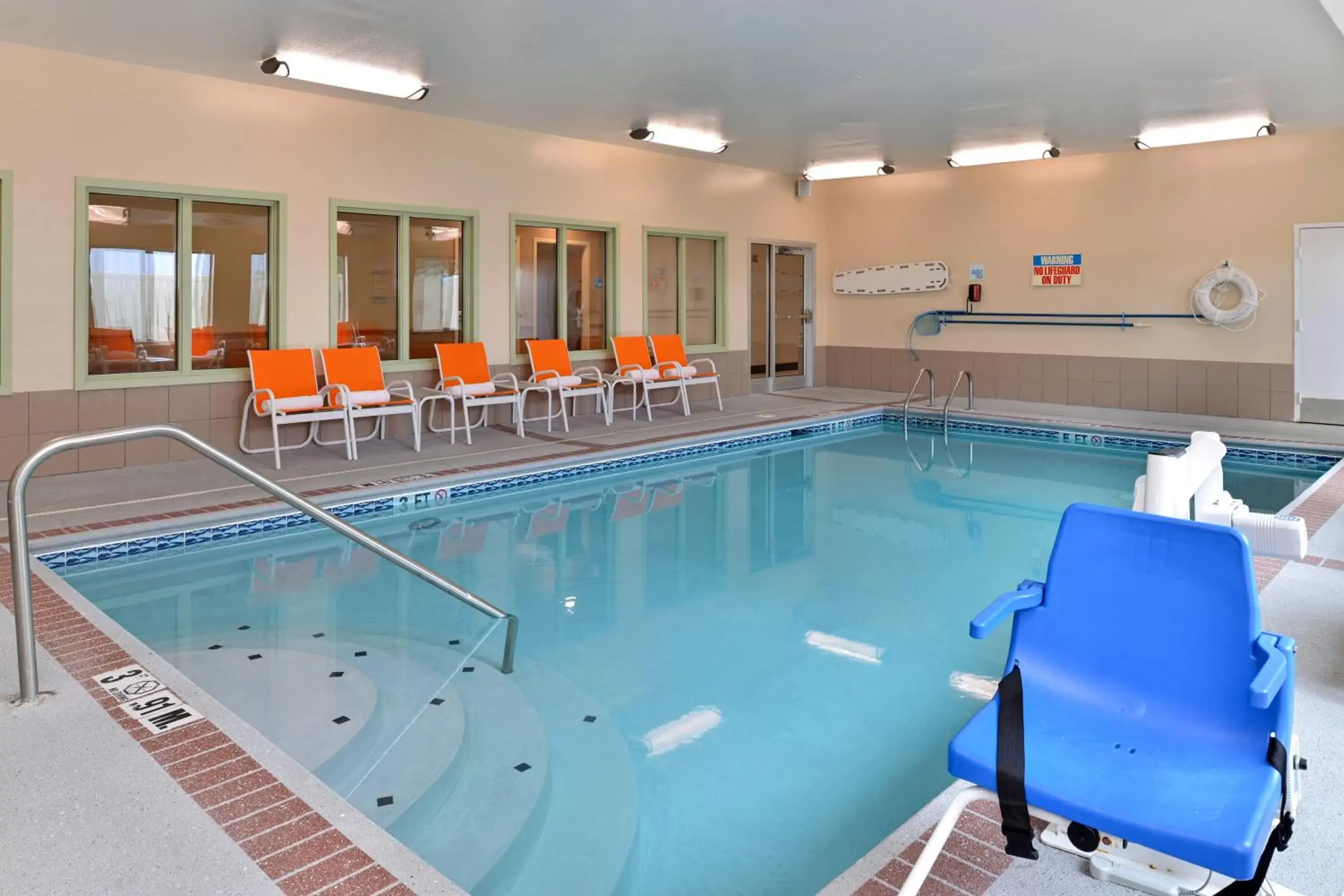 Swimming Pool in Holiday Inn Express Hotel & Suites Cincinnati-Blue Ash, an IHG Hotel