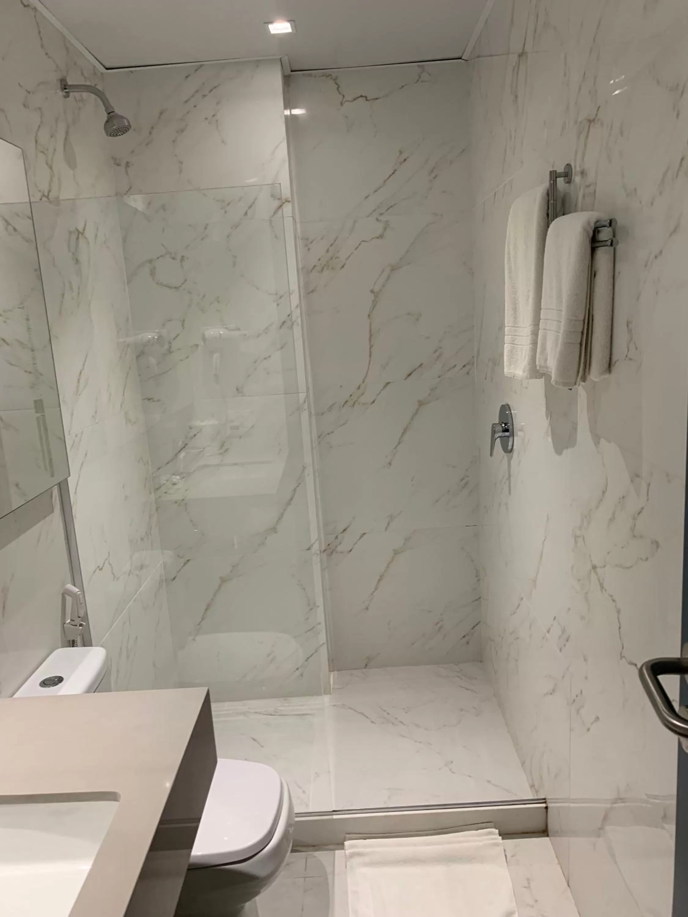 Shower in Regency Copacabana Hotel