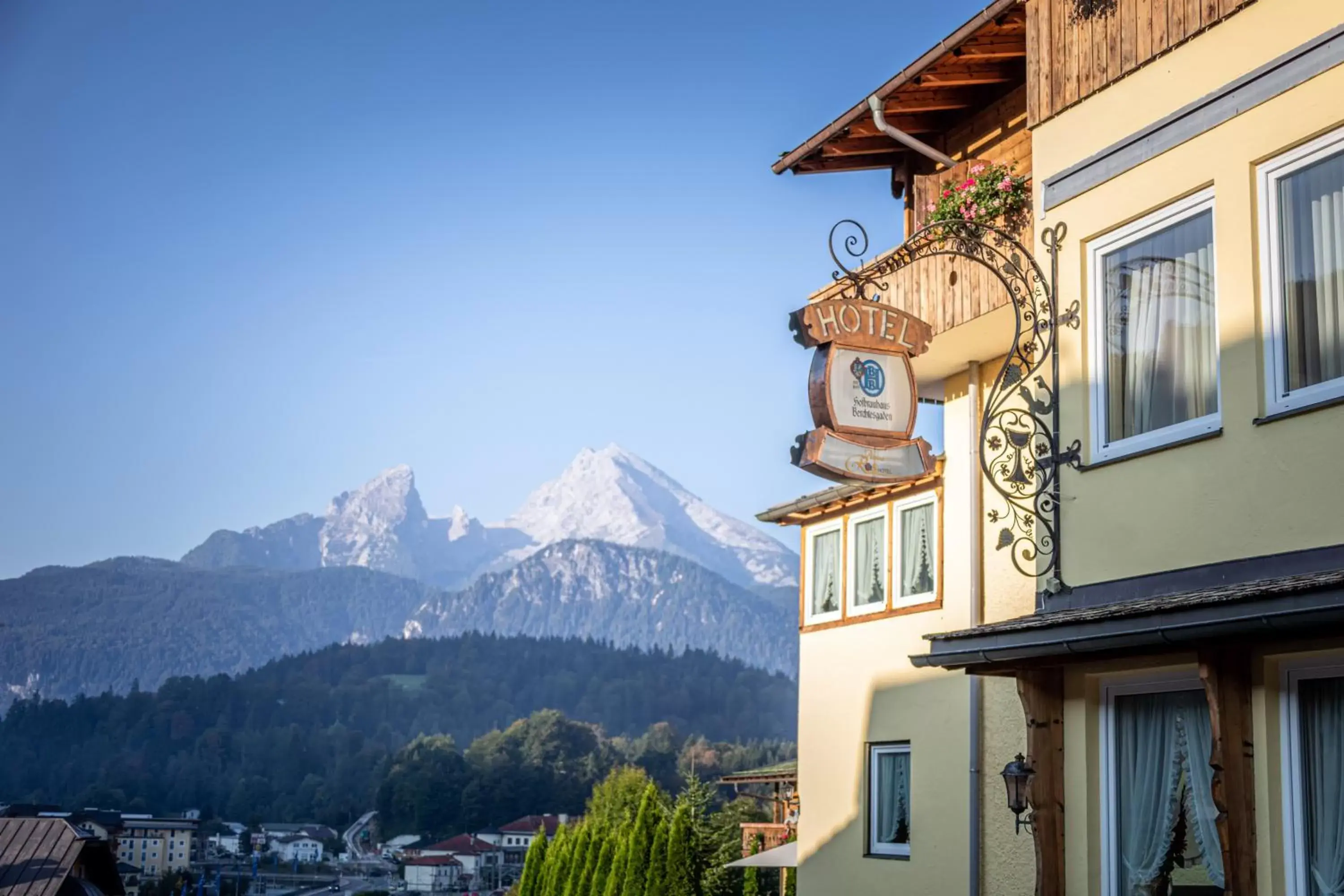 Mountain View in Hotel AlpinaRos