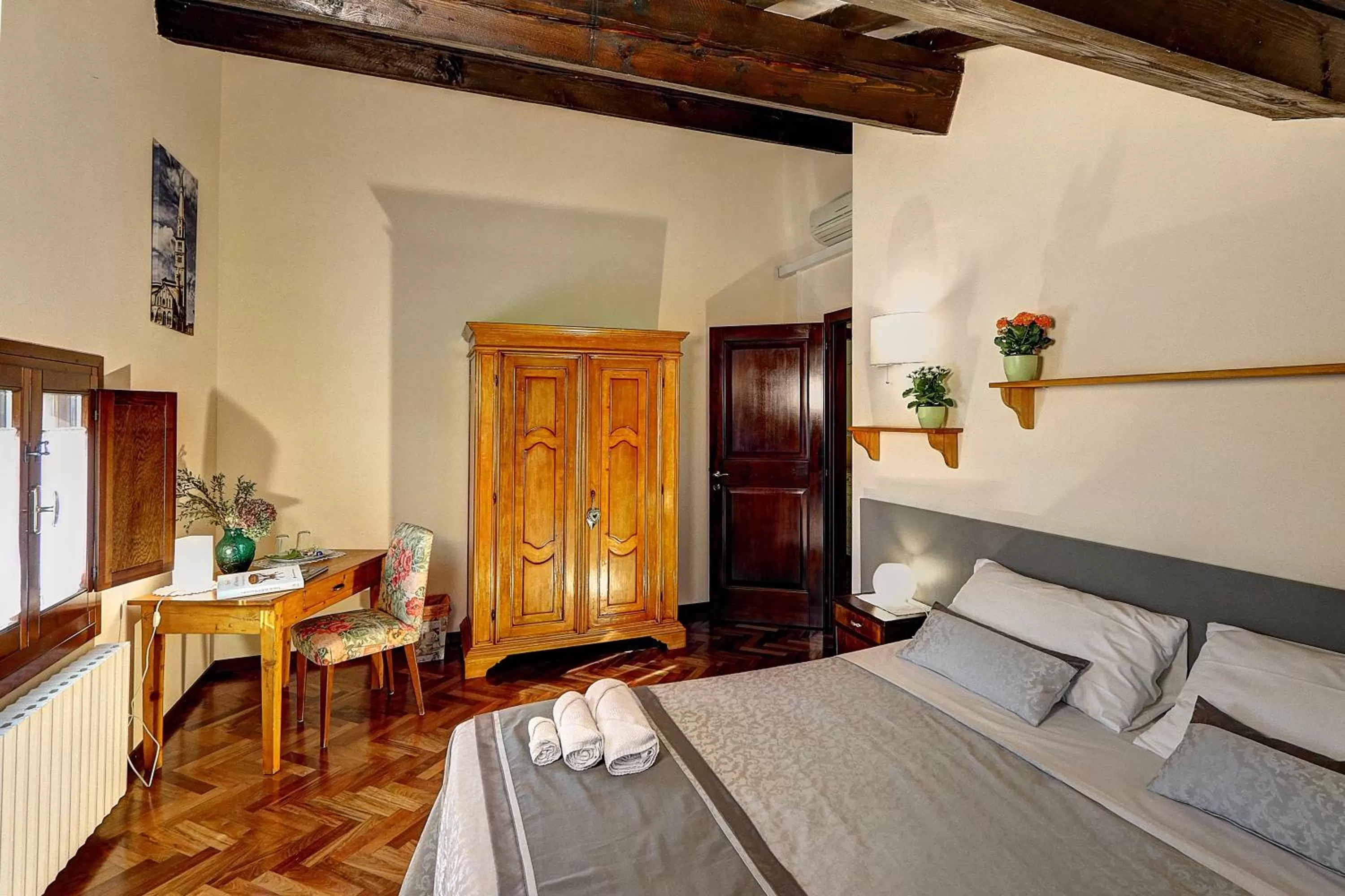 Bed in B&B Le Noci di Feo