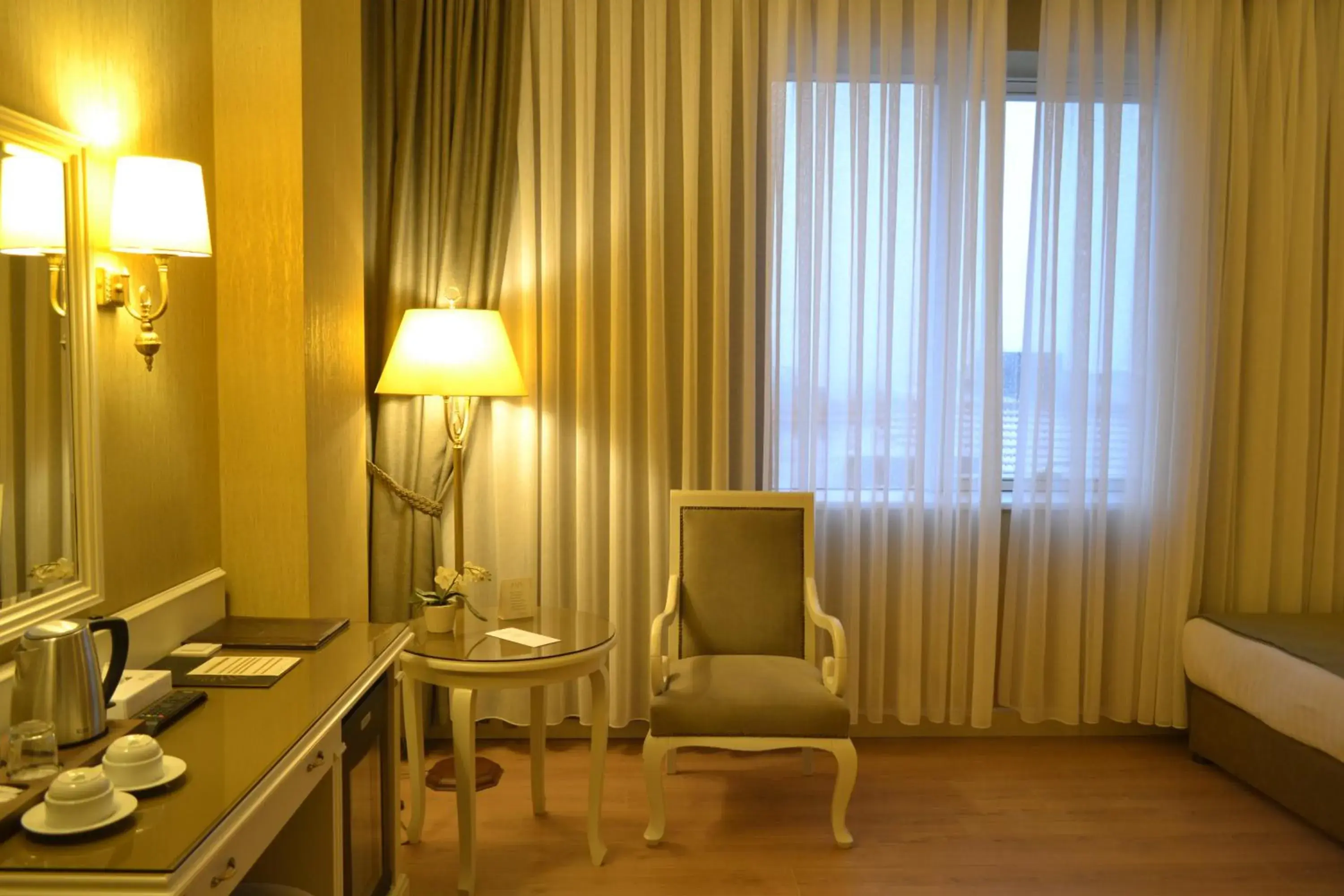 Seating Area in Bilek Istanbul Hotel