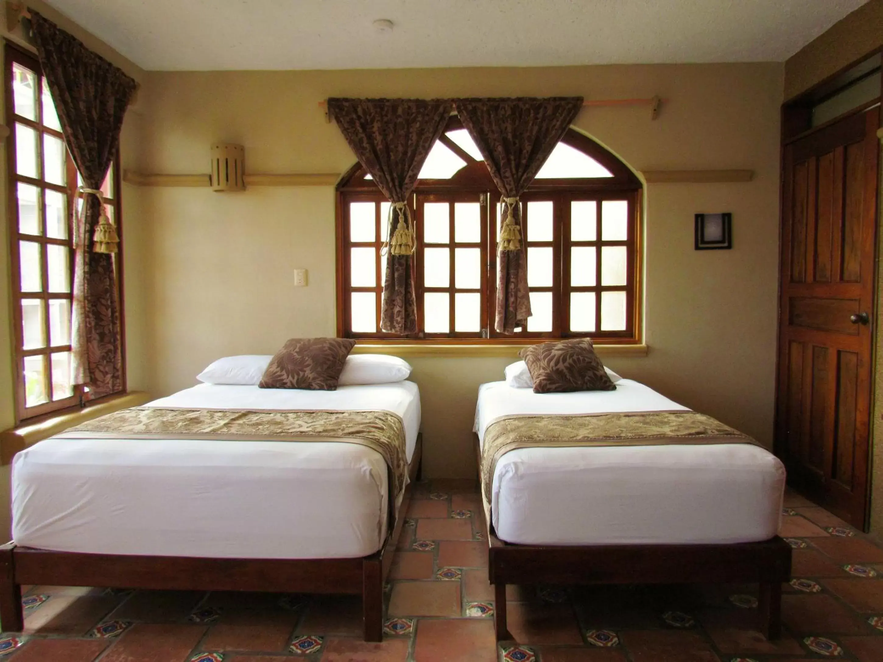 Bed in Hotel Cielo