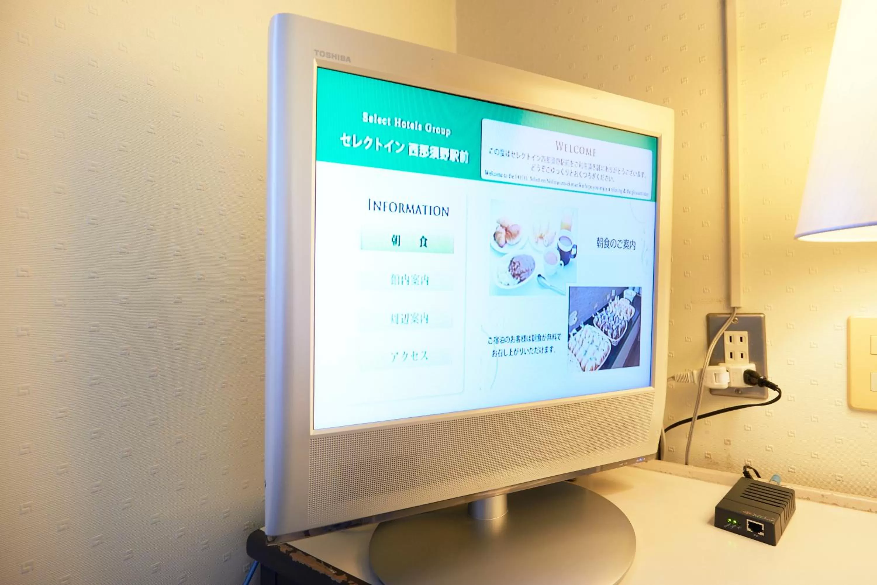 Decorative detail in Hotel Select Inn Nishinasuno