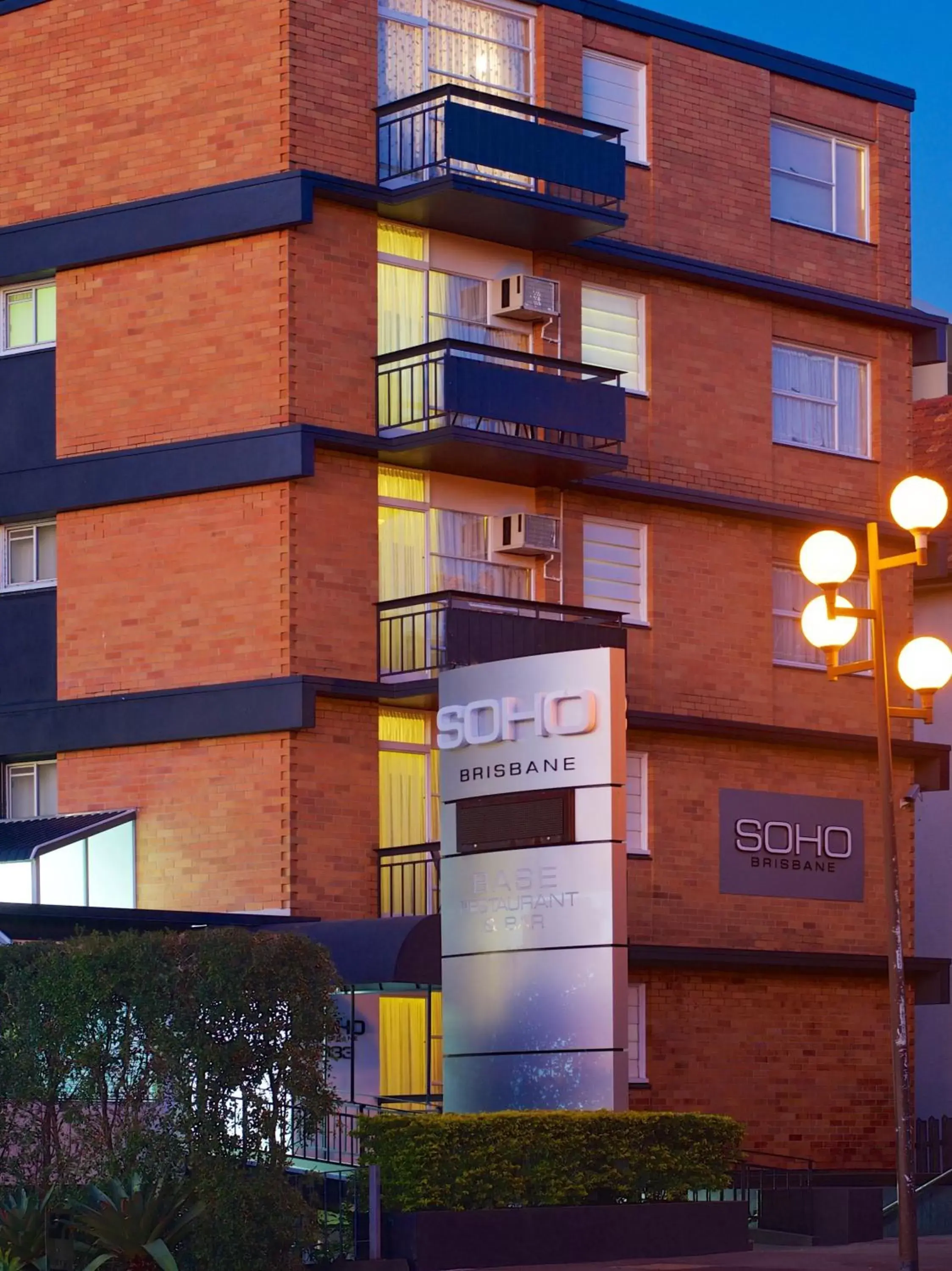 Facade/entrance, Property Building in Soho Brisbane