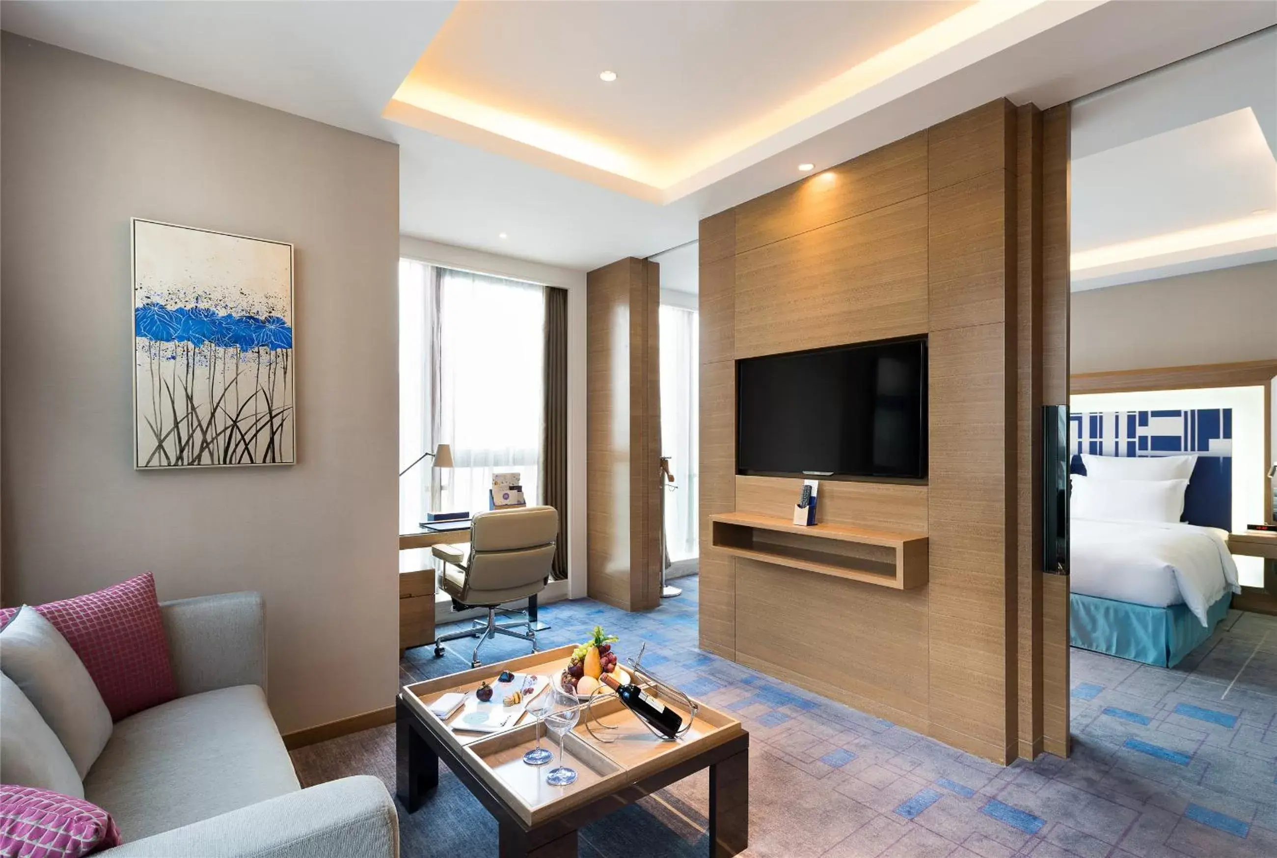 Seating area, TV/Entertainment Center in Novotel Ningbo East