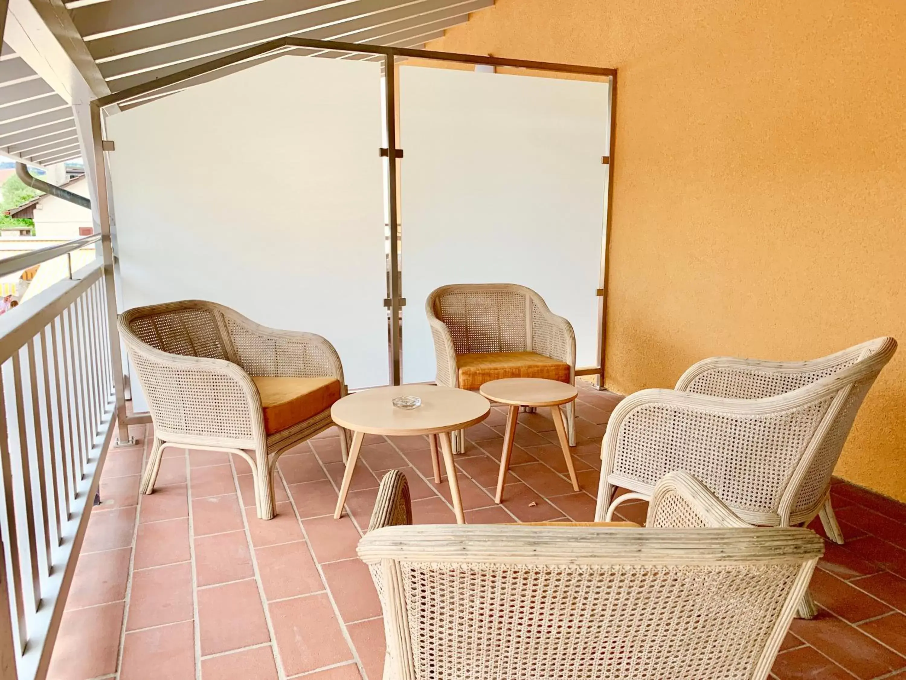 Balcony/Terrace, Seating Area in Hotel Adore