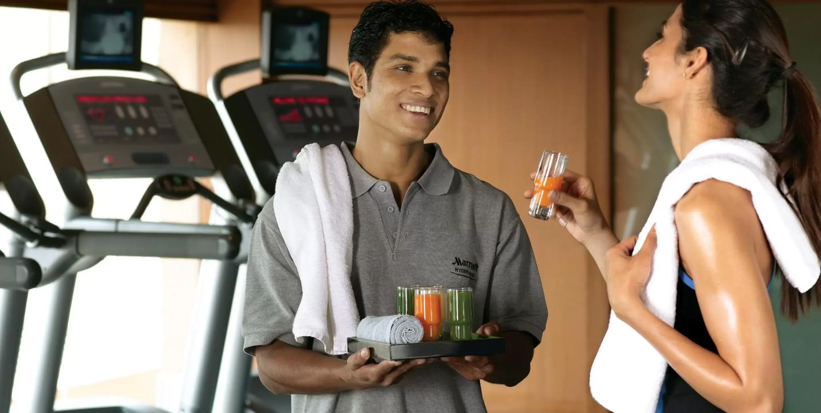Fitness centre/facilities in Hyderabad Marriott Hotel & Convention Centre