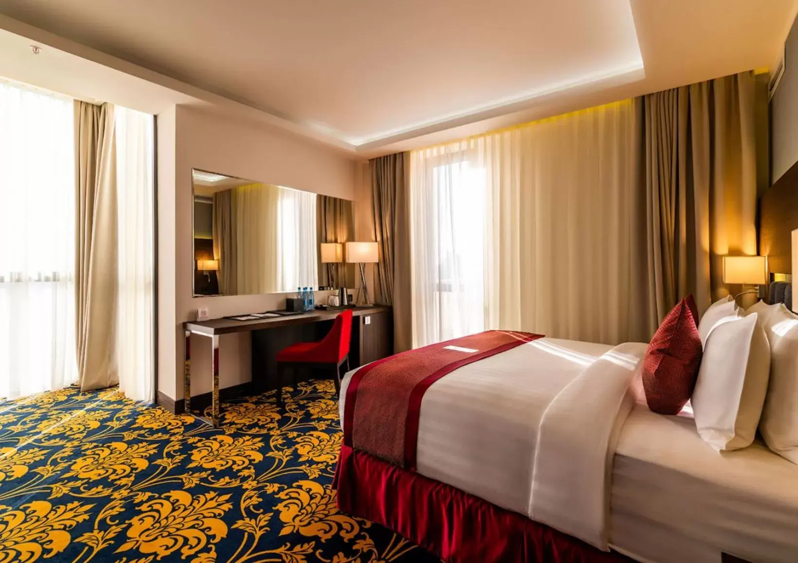 Bed in Ramada Hotel & Suites by Wyndham Yerevan