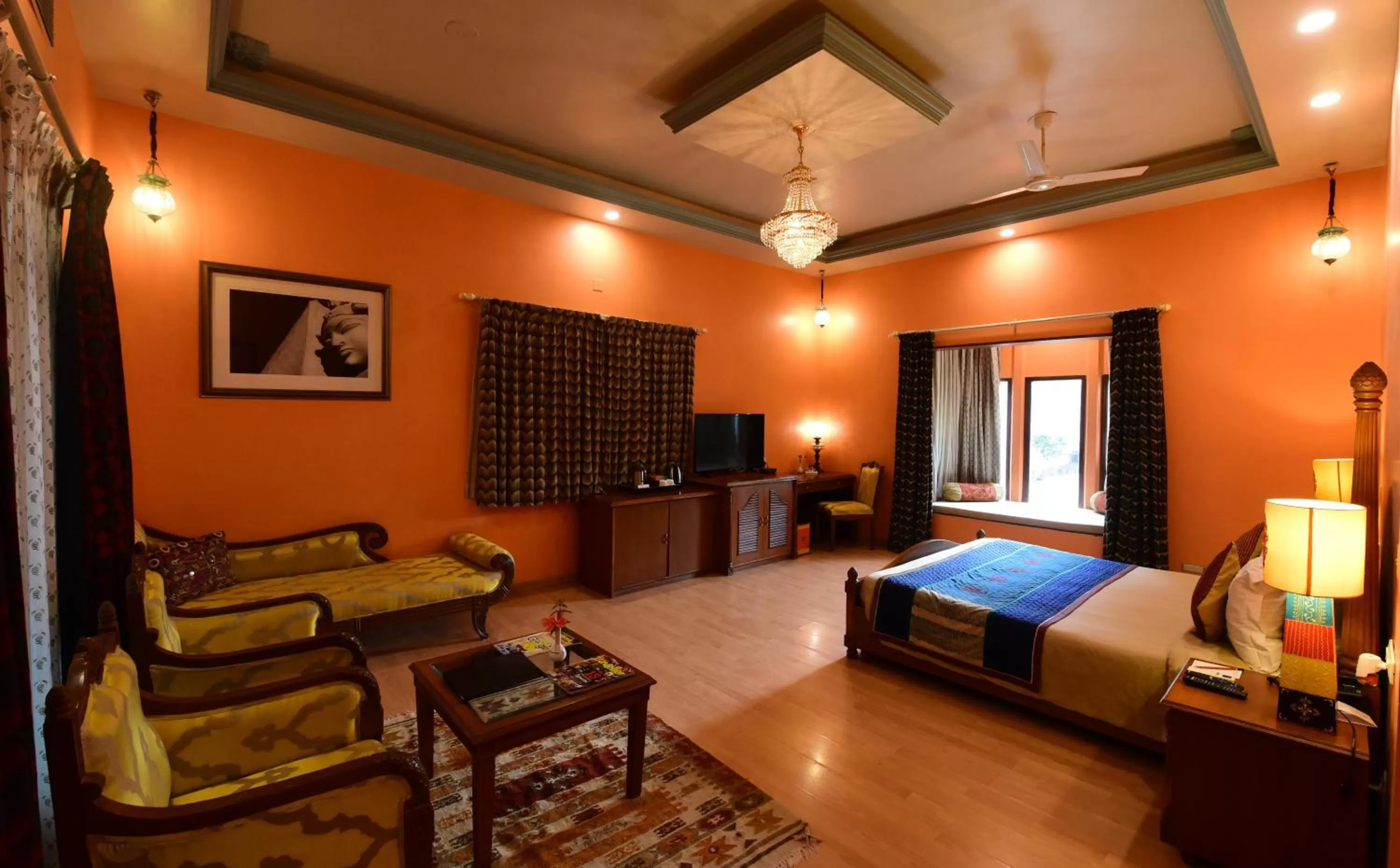 Photo of the whole room, Bed in jüSTa Rajputana Resort & Convention Centre, Udaipur