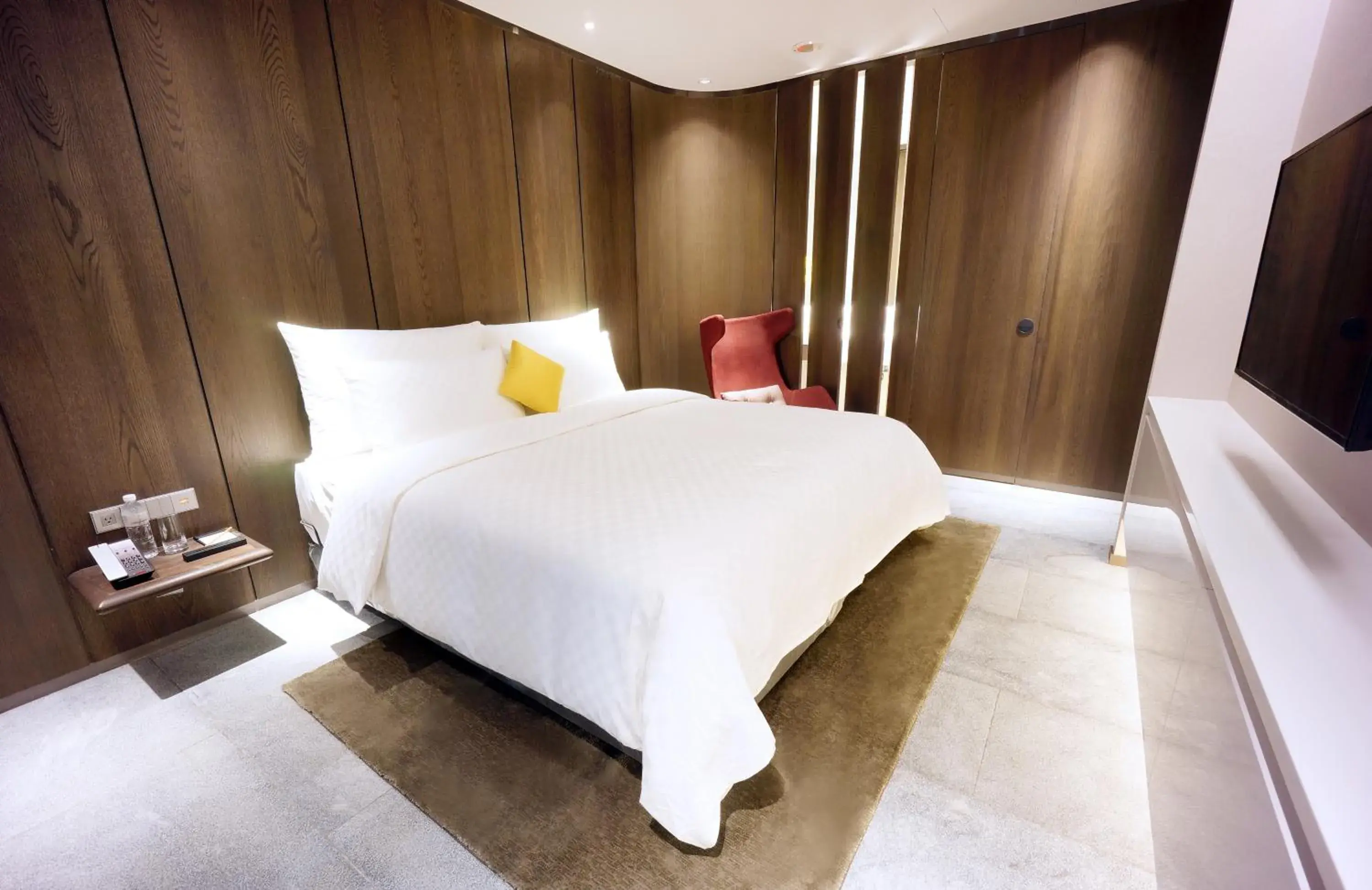 Bed in Hotel Royal Beitou